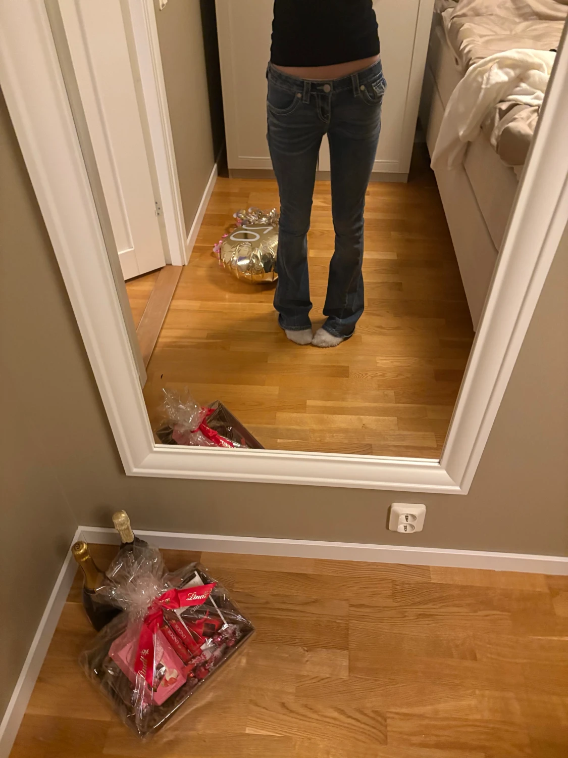 True Religion blå bootcut jeans - 5