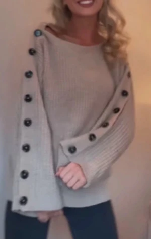 Gina tricot tröja - Så så fin och populär stickad tröja som är helt slutsåld!! Som helt ny, använd 1 gång🩷🩷🩷