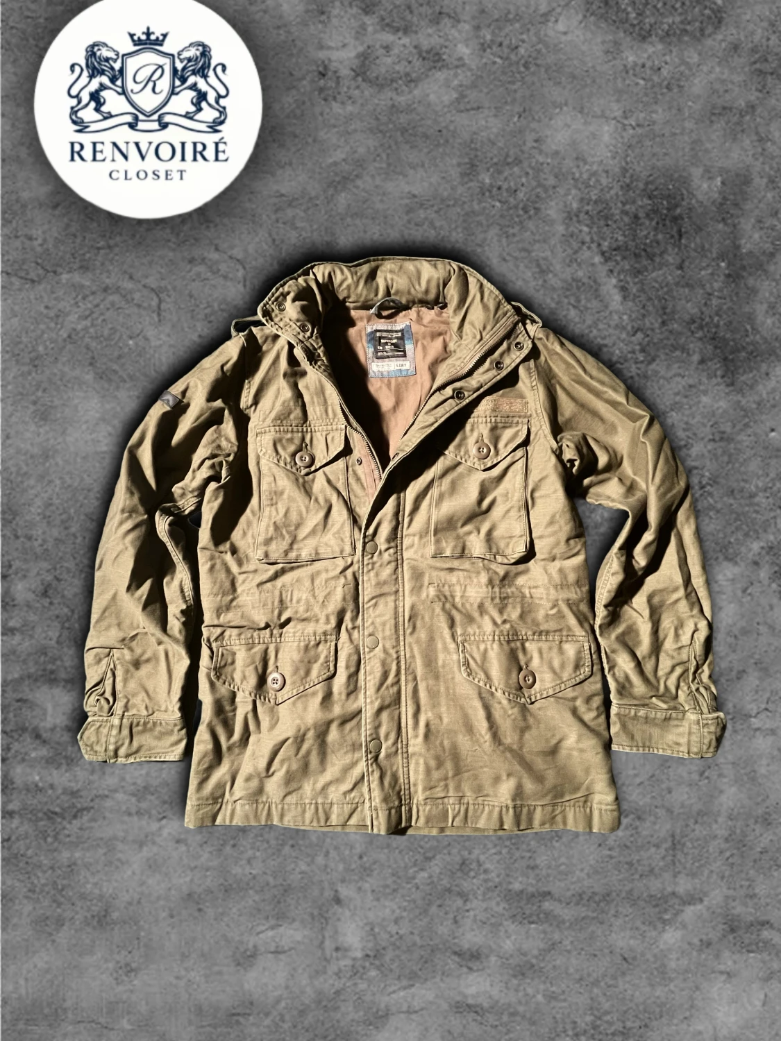 Grön fieldjacket från Superdry