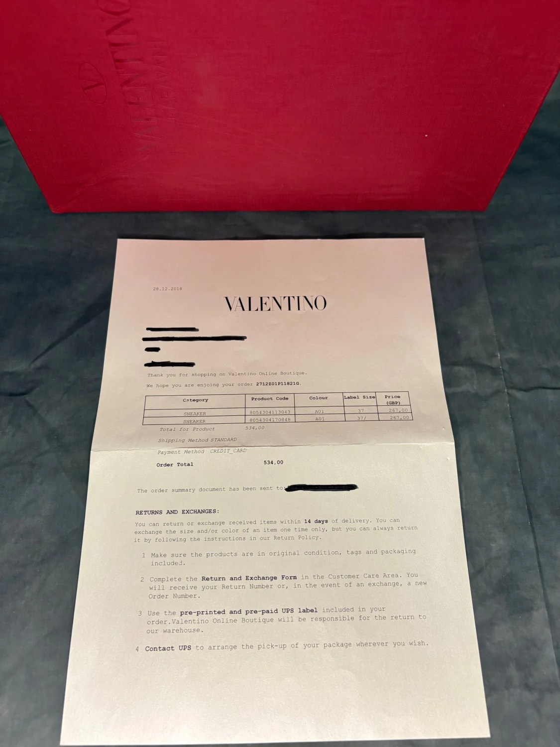 Svarta Valentino flycrews  - 6