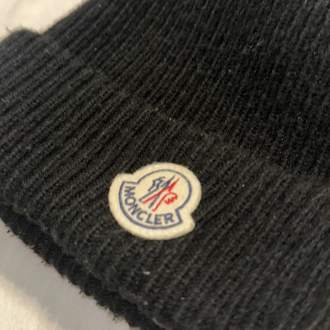 Svart Moncler mössa i ull - 3