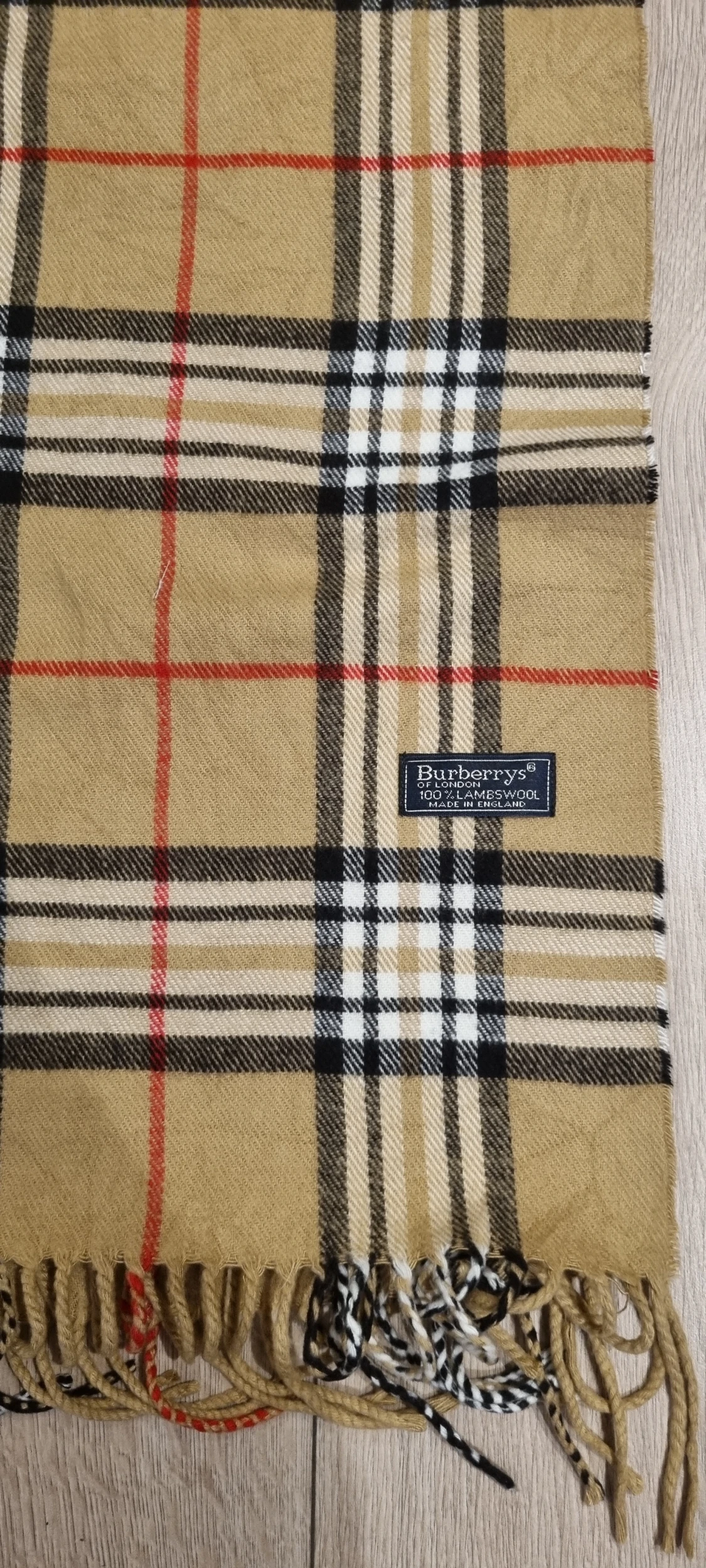 Burberry 90s Vintage Halsduk 