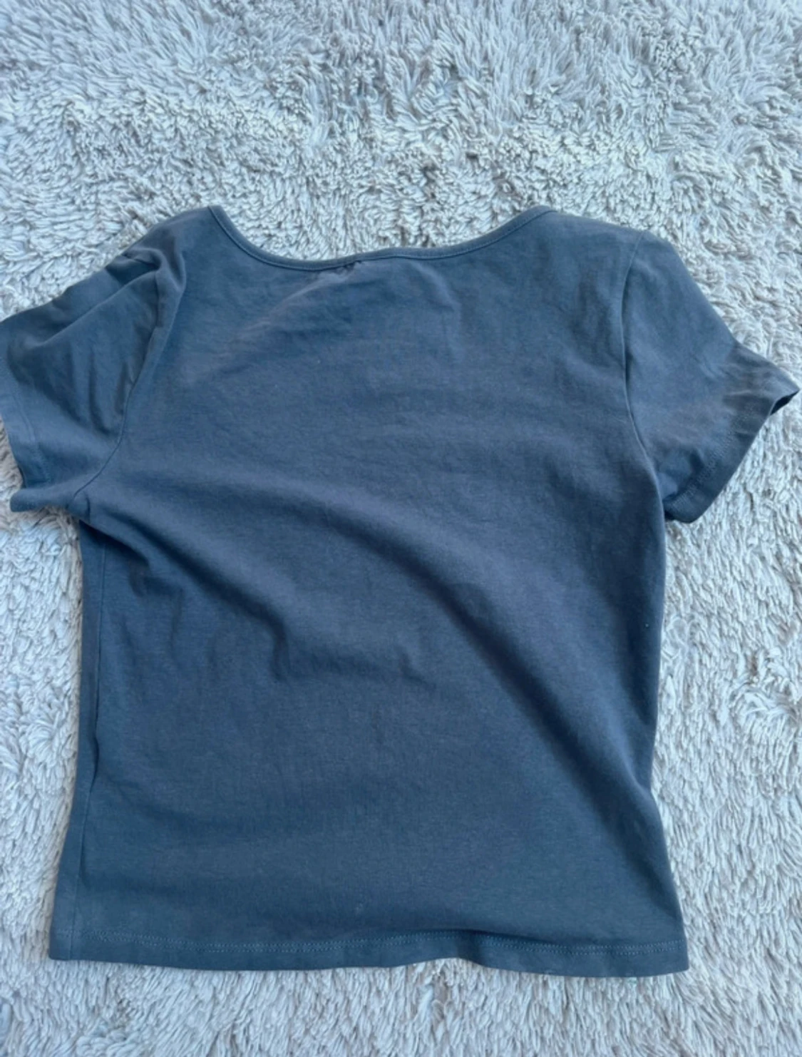 Grå croppad topp  - 1