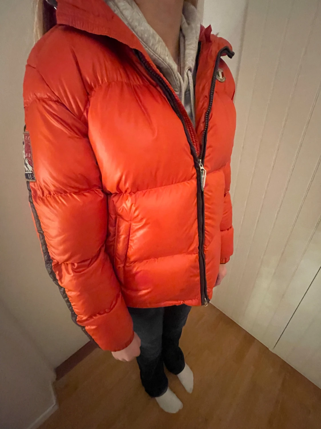 Orange pufferjacka från Dolomite - 3