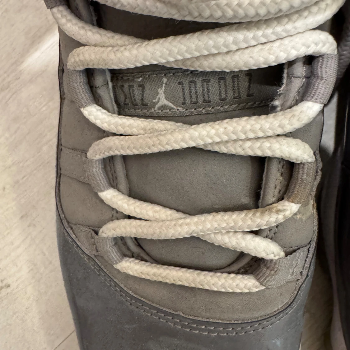 Gråa Nike Air Jordan 11 sneakers - 3