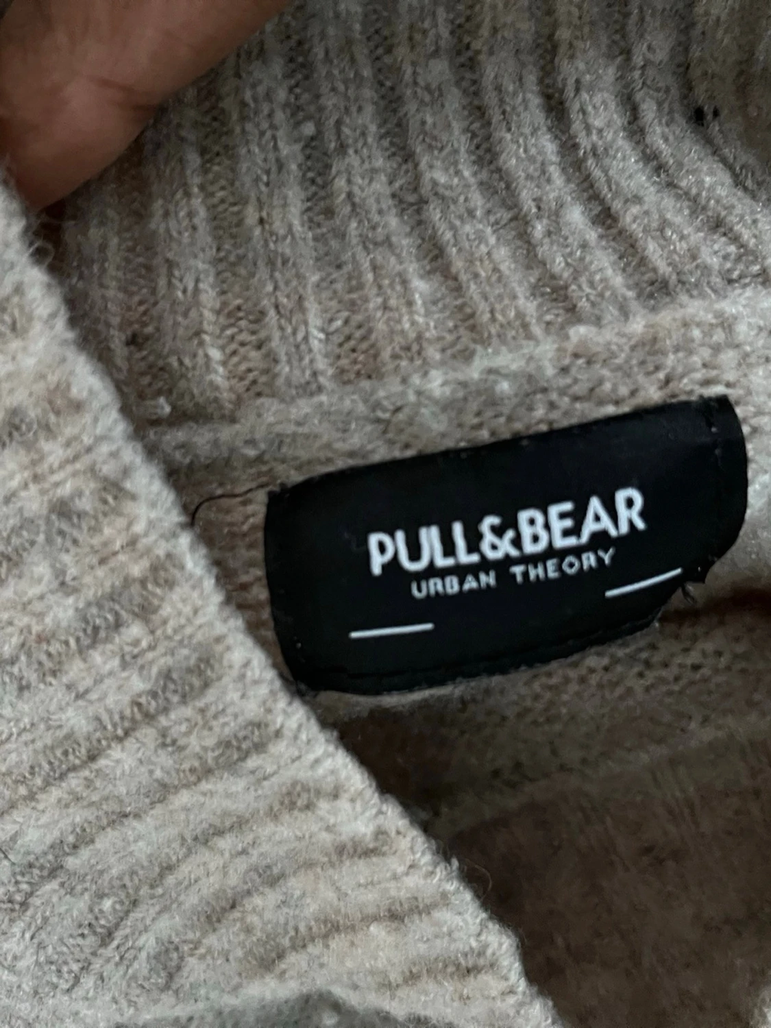 Beige stickad tröja Pull&Bear - 2