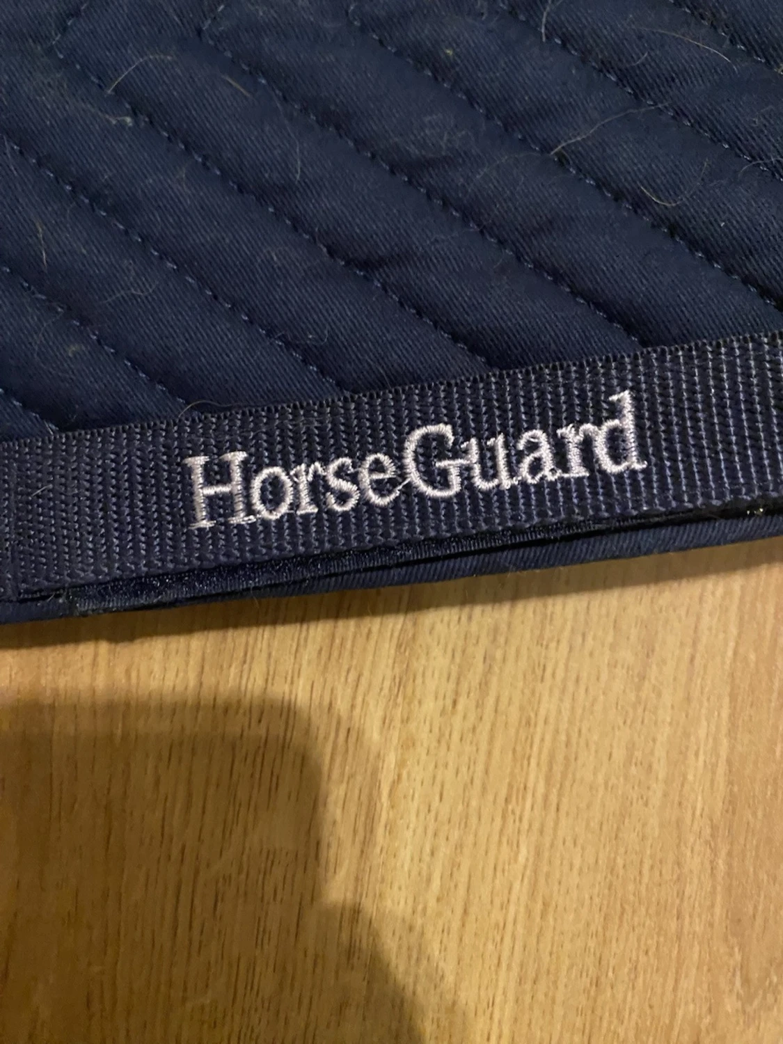 Marinblått dressyr schabrak från HorseGuard - 1