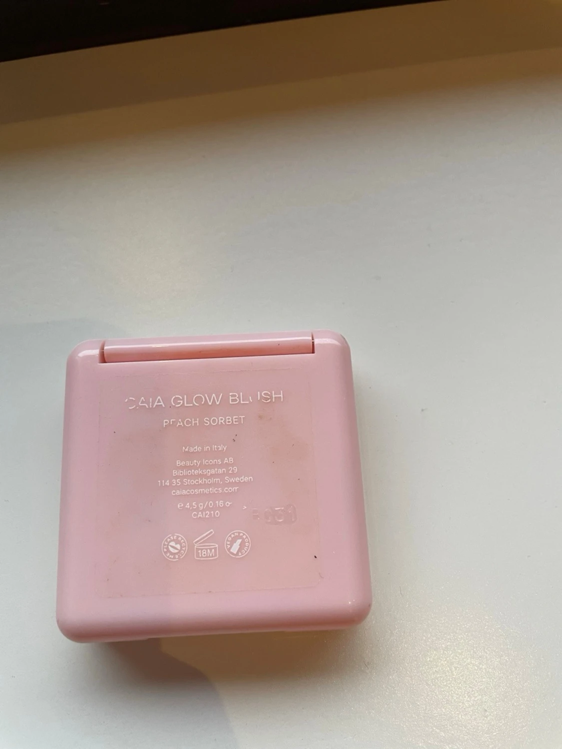 Caia glow bluch i färgen peach sorbet - 2