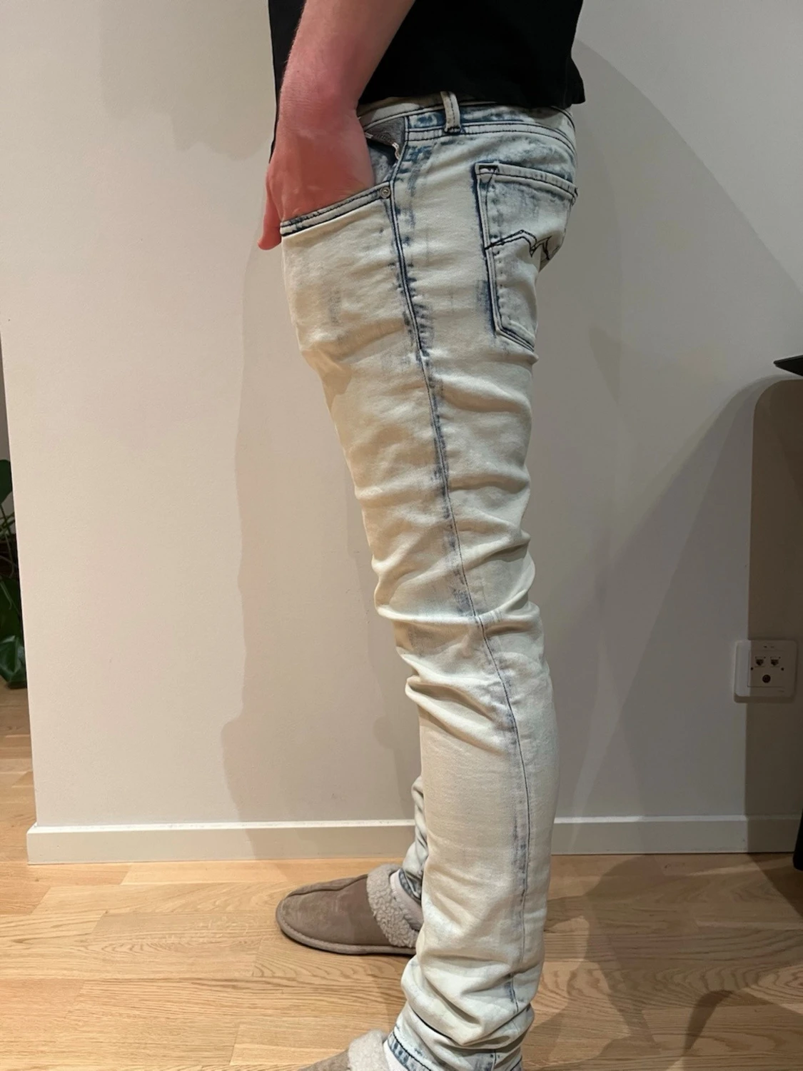 Replay ljusa skinny jeans - 1