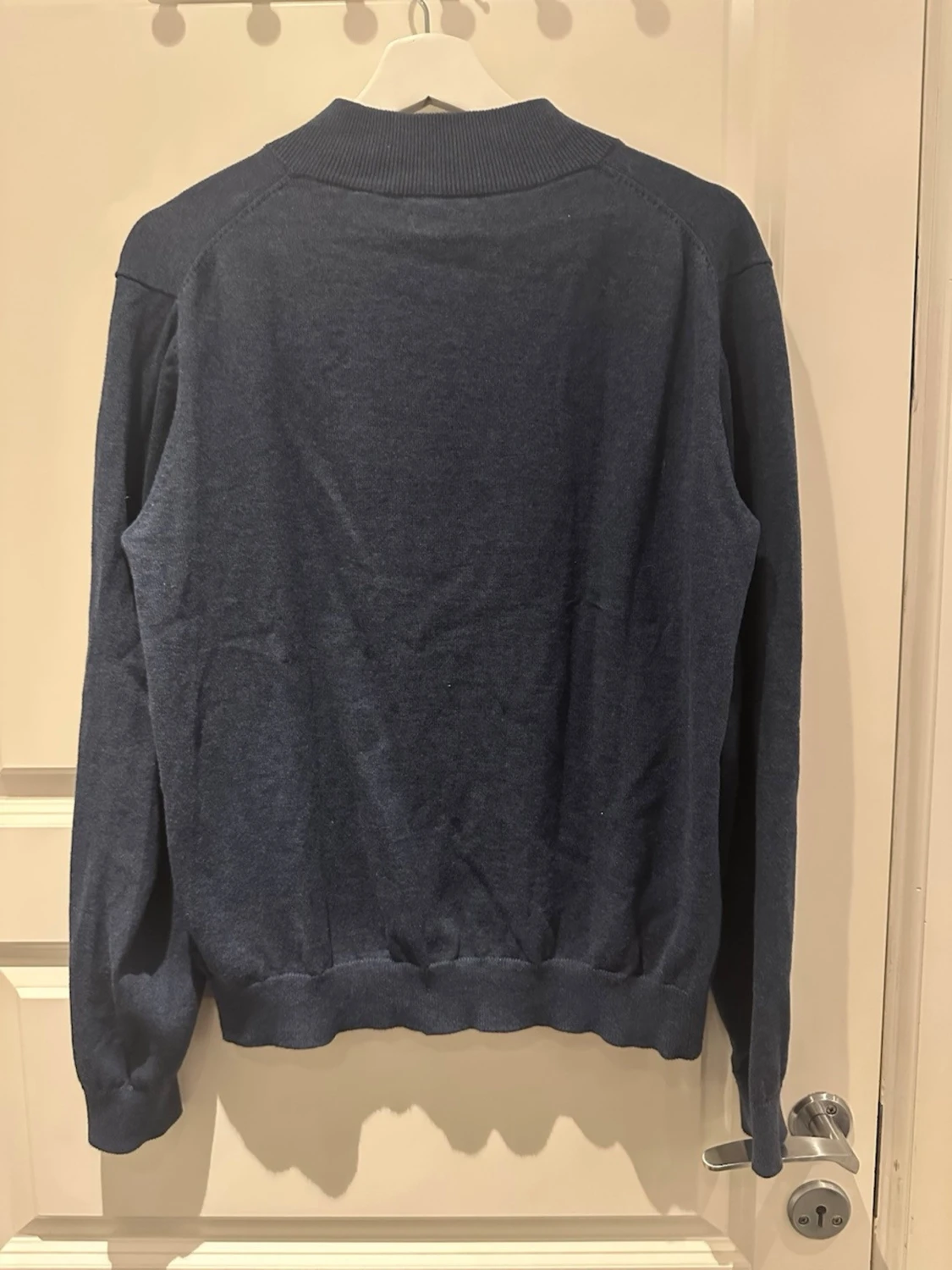 Blå half zip tröja från GANT - 1