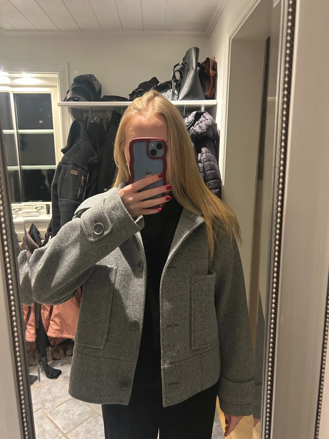 Grå kappa från Kappahl  - 2