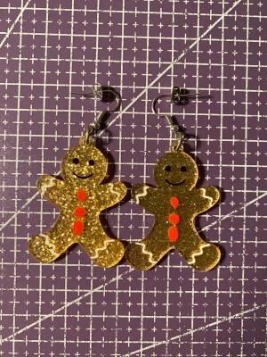 Jul örhängen  - Jul örhängen, nya!  