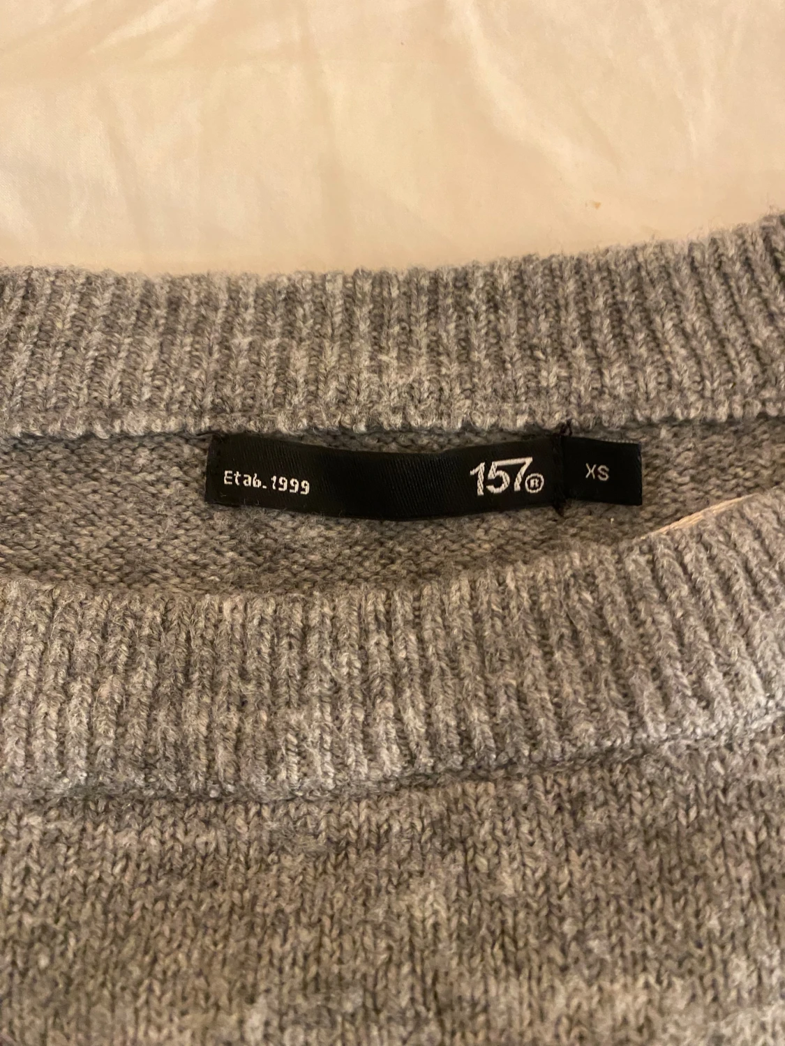 Grå stickad tröja från Lager 157 XS - 1