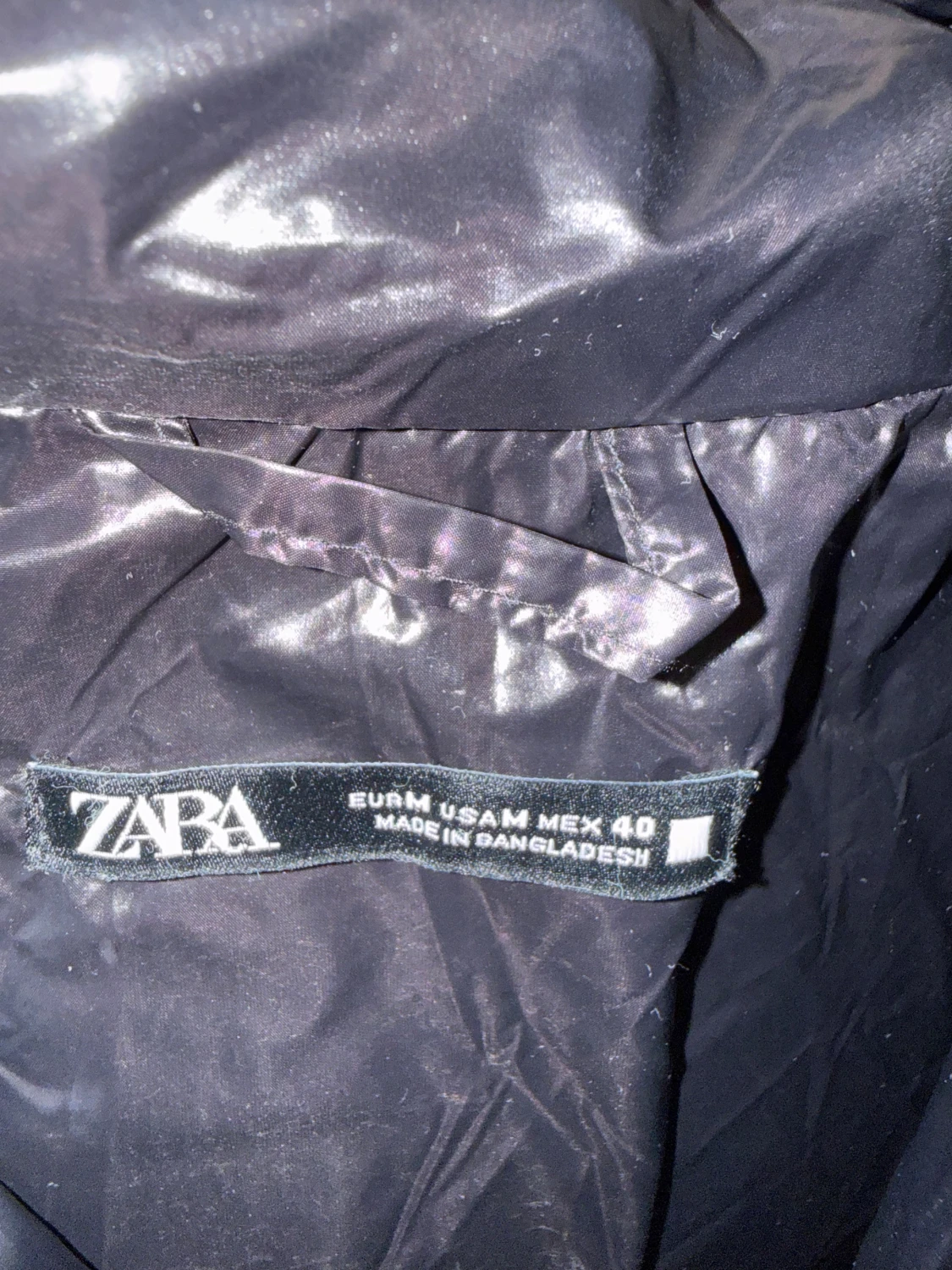 Svart pufferjacka från Zara - 1