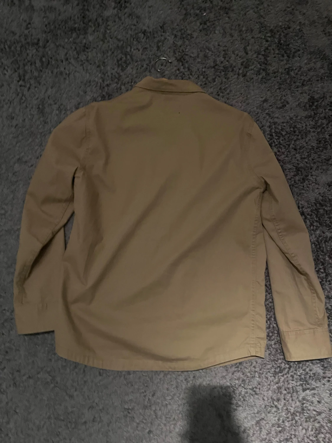 Beige overshirt från Abercrombie & Fitch