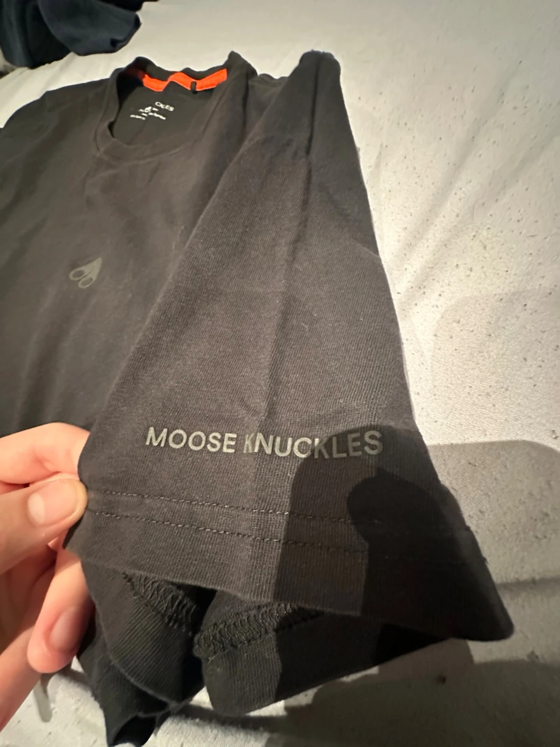 Svart t-shirt Moose Knuckles L - 3