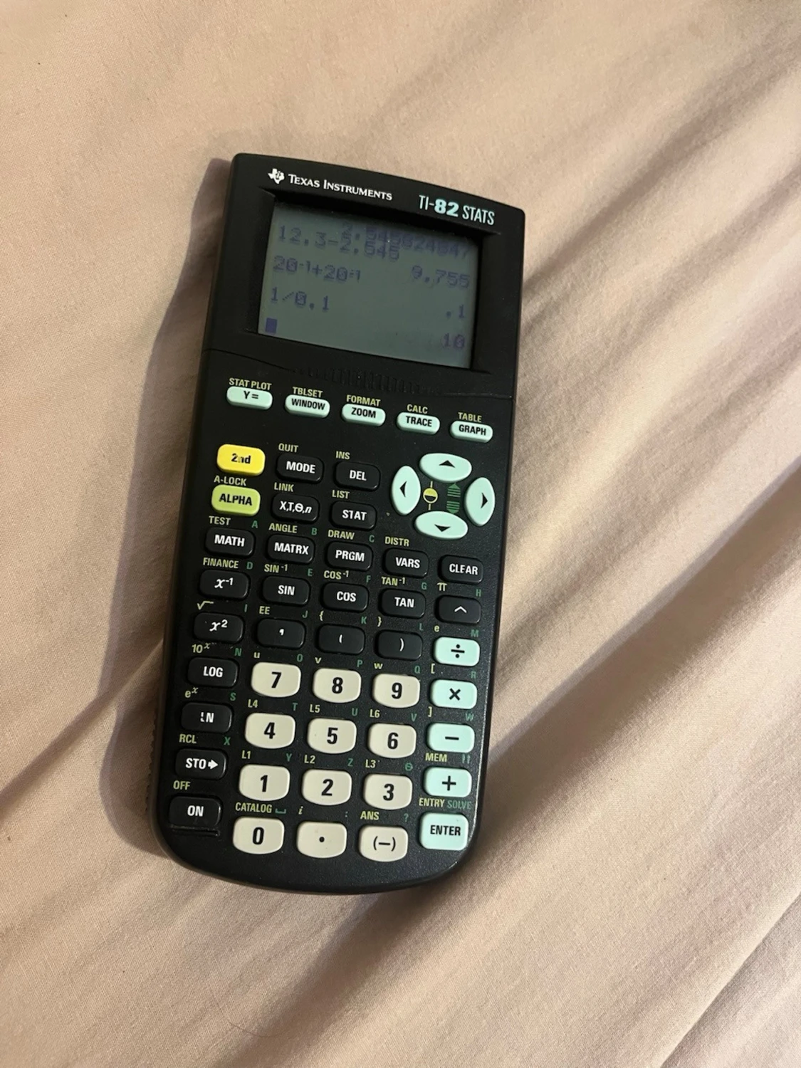 TI-82 Stats - 1