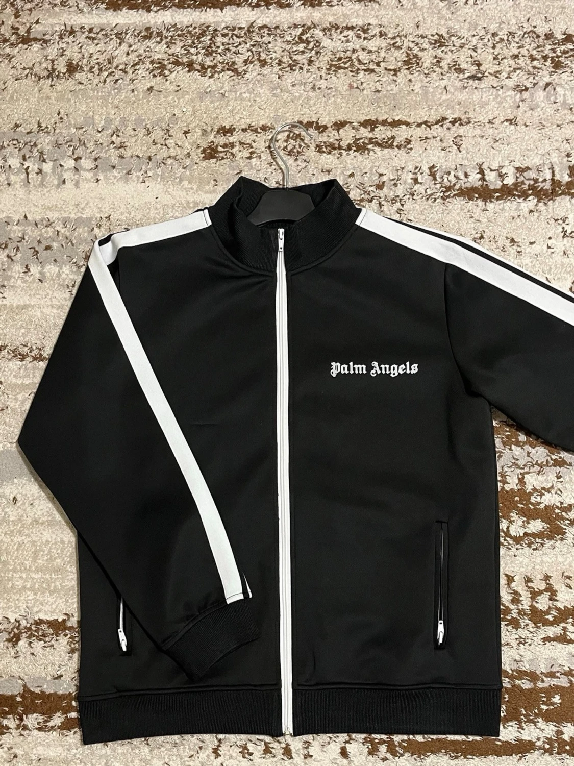 Svart track jacket från Palm Angels