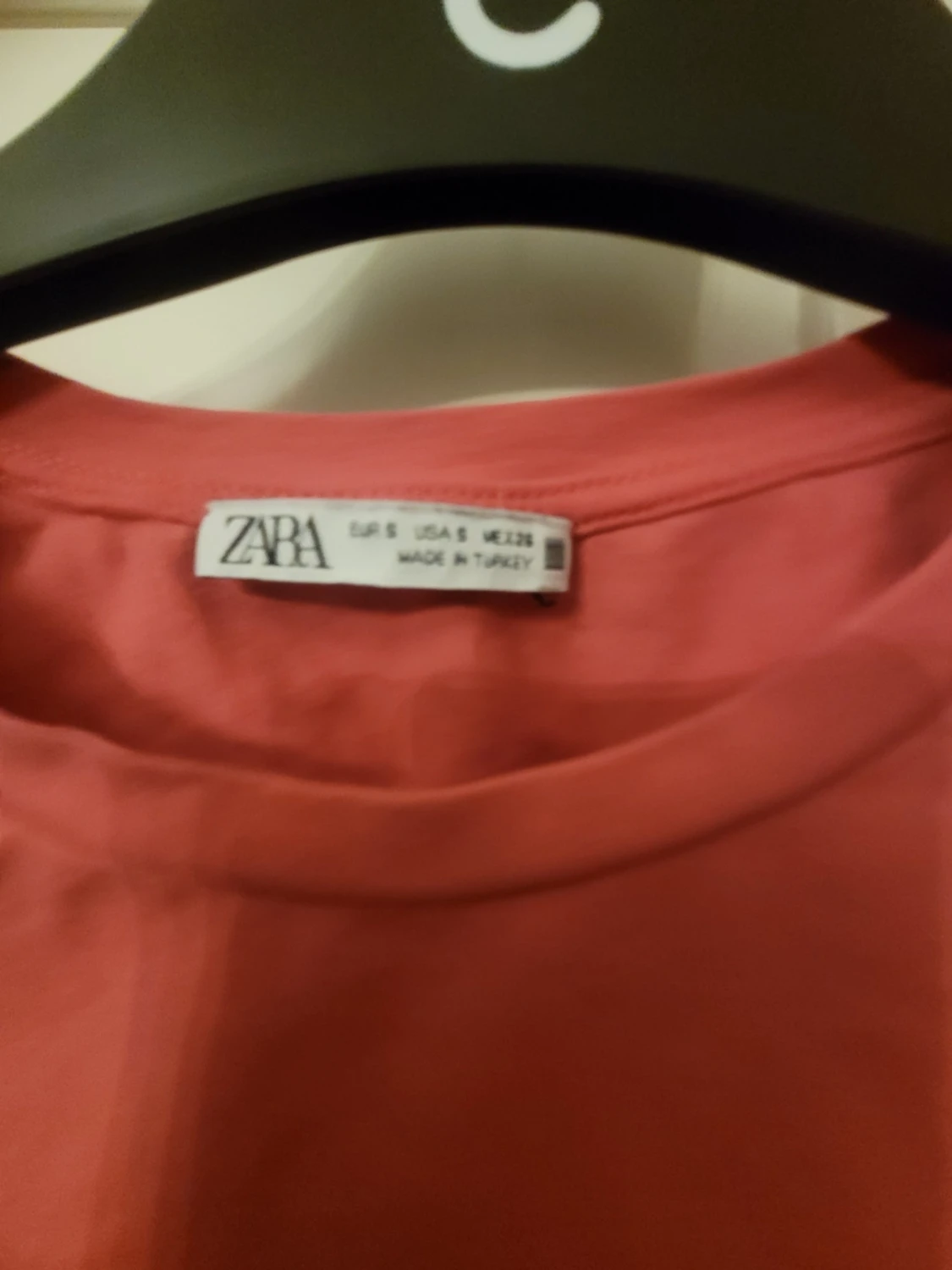 Rosa croppad topp från Zara - 1