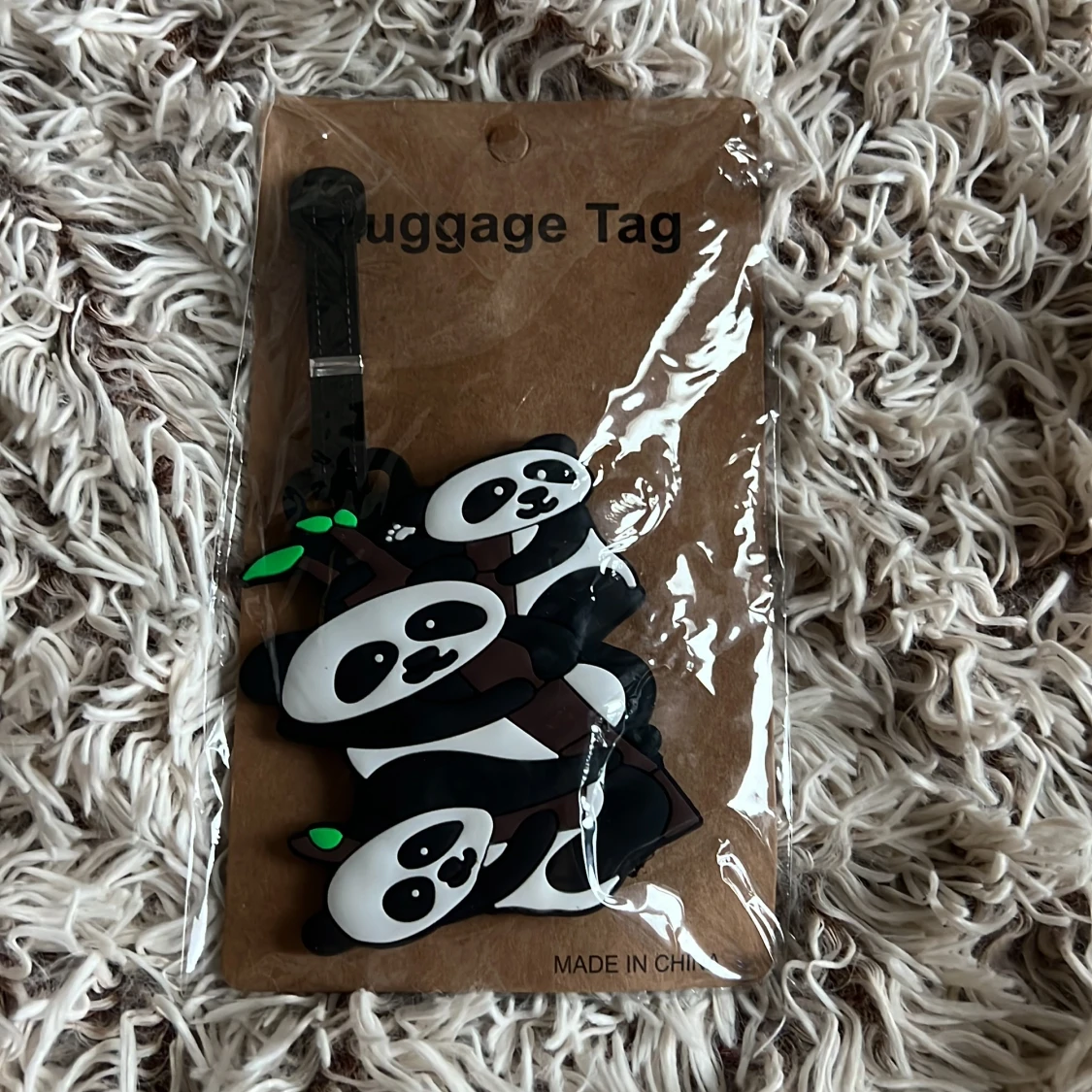 Söt panda resväsktag  - 91