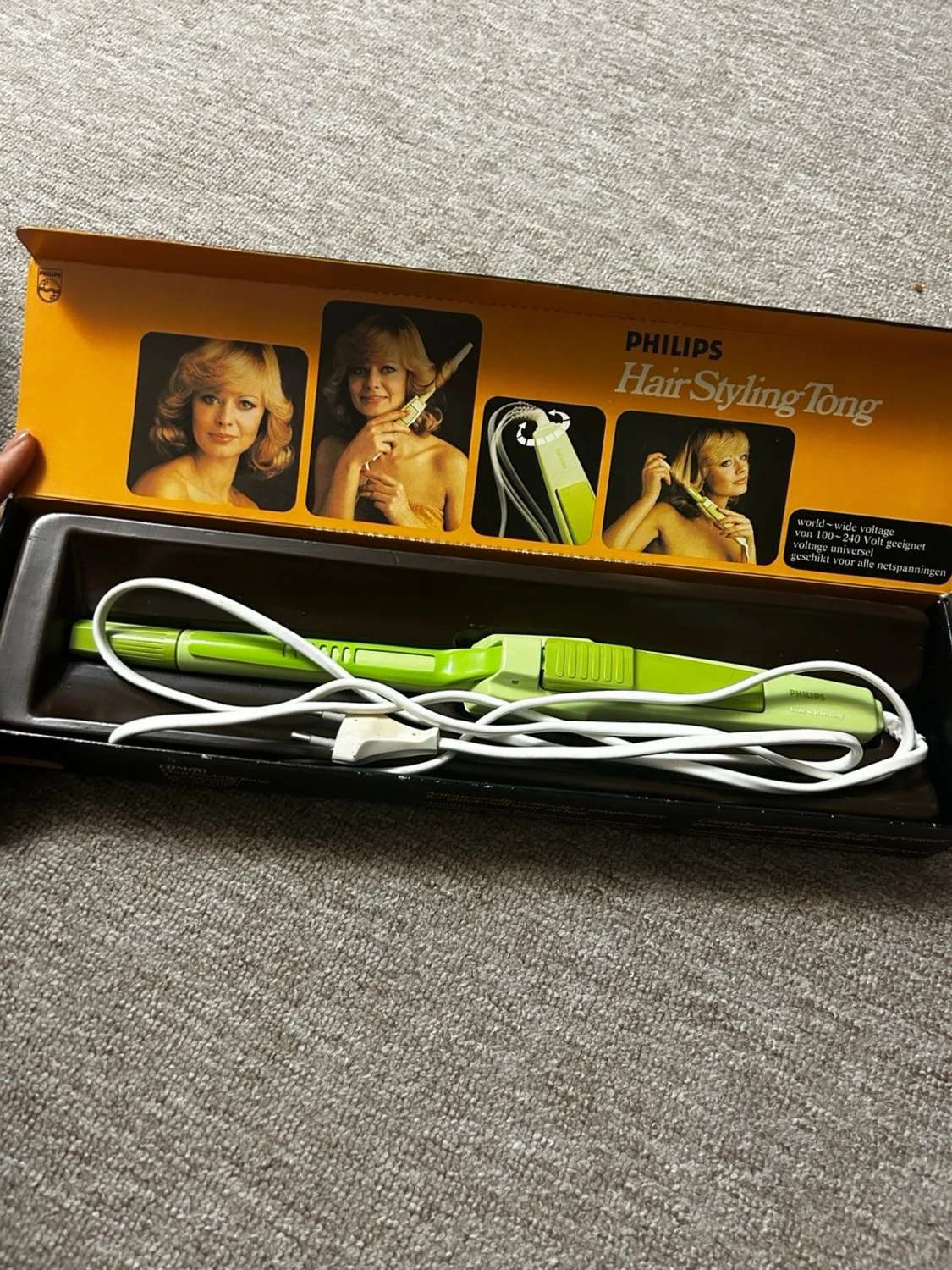 Philips Hairstyling tong / locktång  - 1