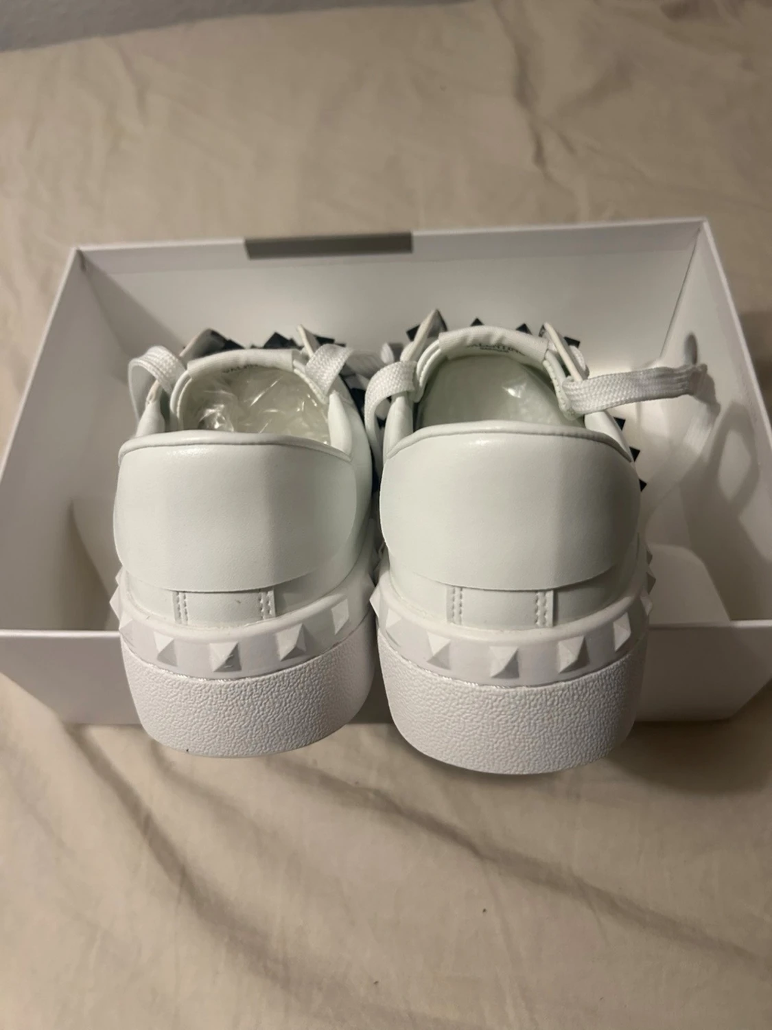 Oanvända Valentino Rockstud Open Black 42 Svart 41 - 1