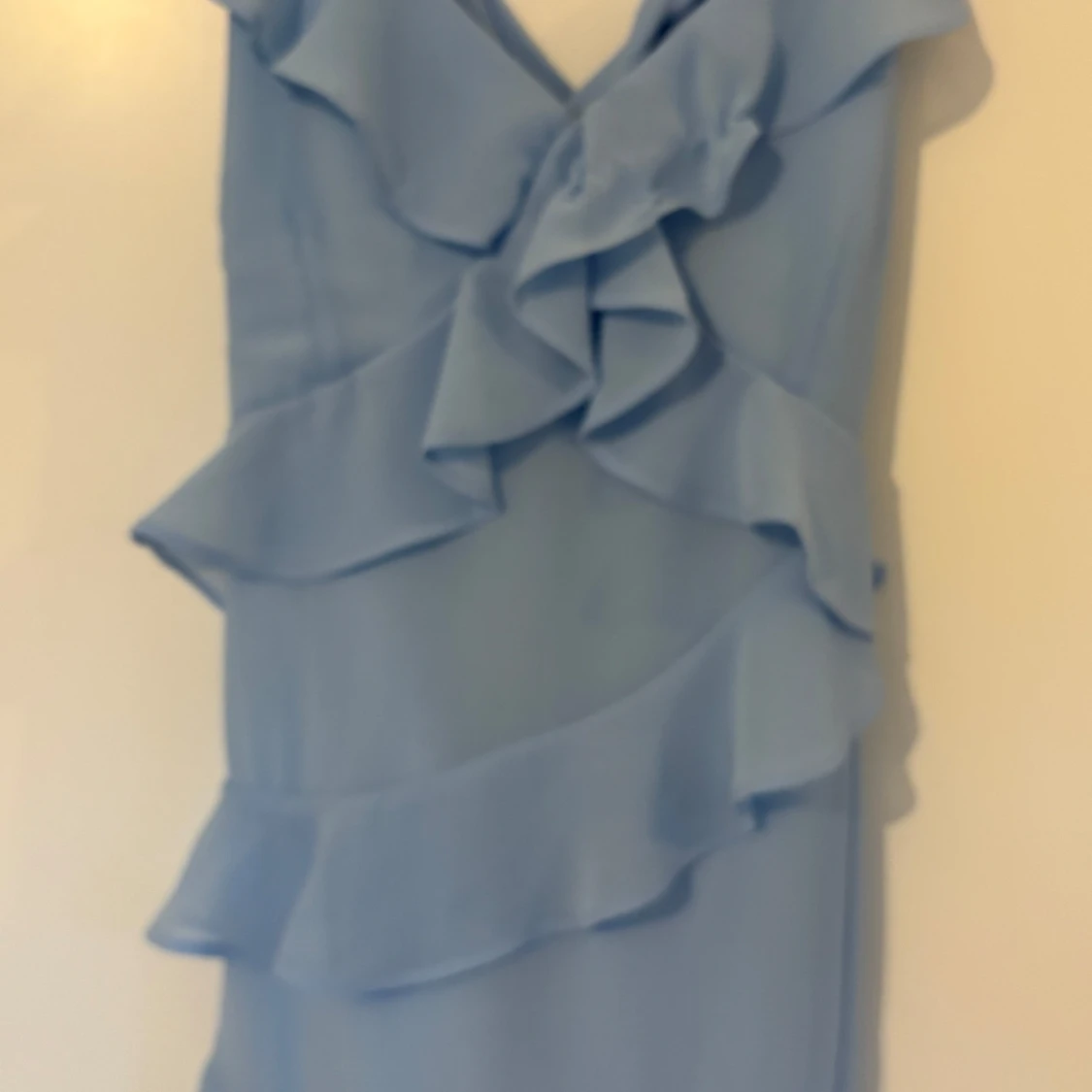 Ljusblå långklänning från Vero Moda - 1