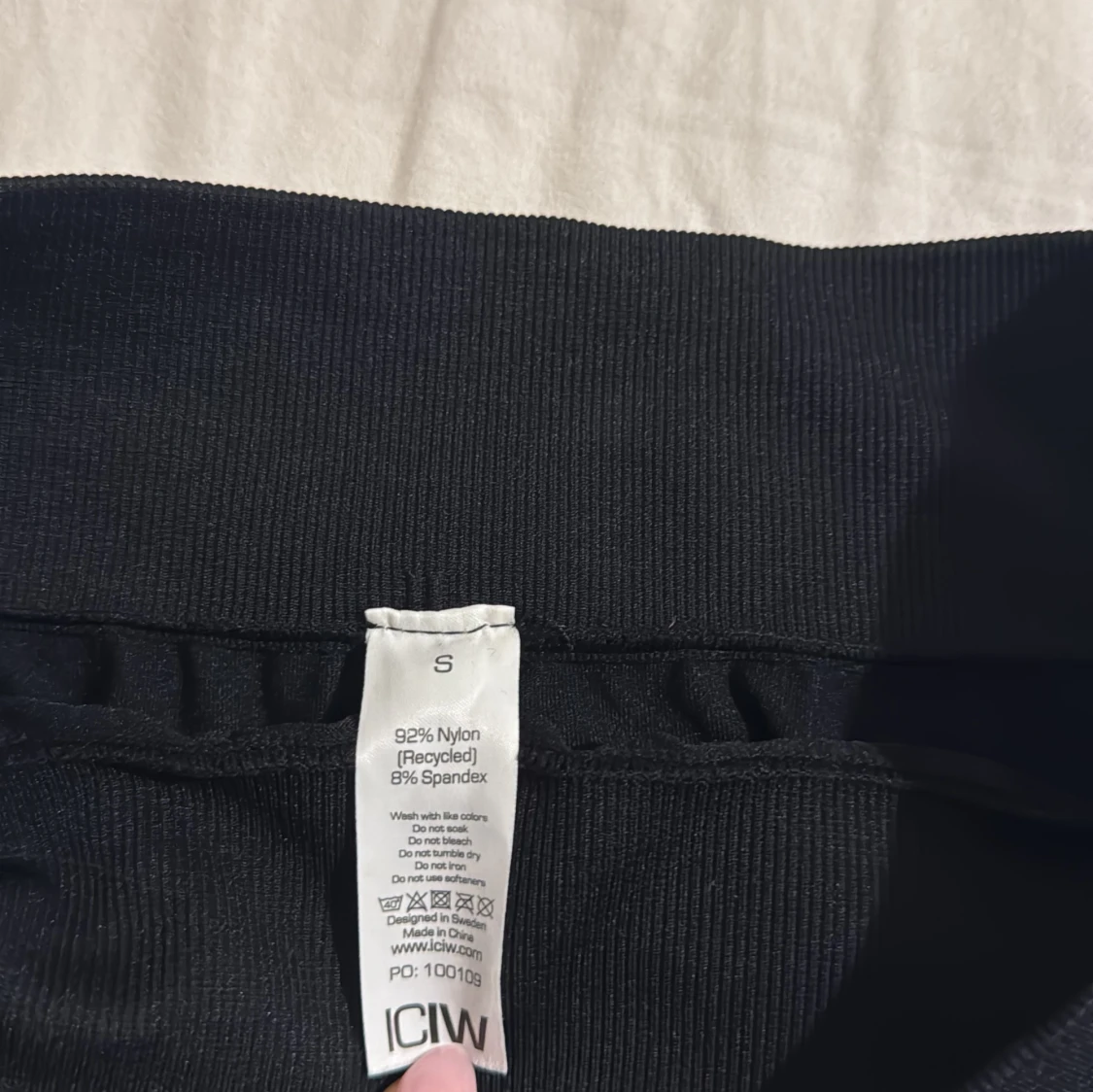 Svarta tights från ICANIWILL, stl S - 2