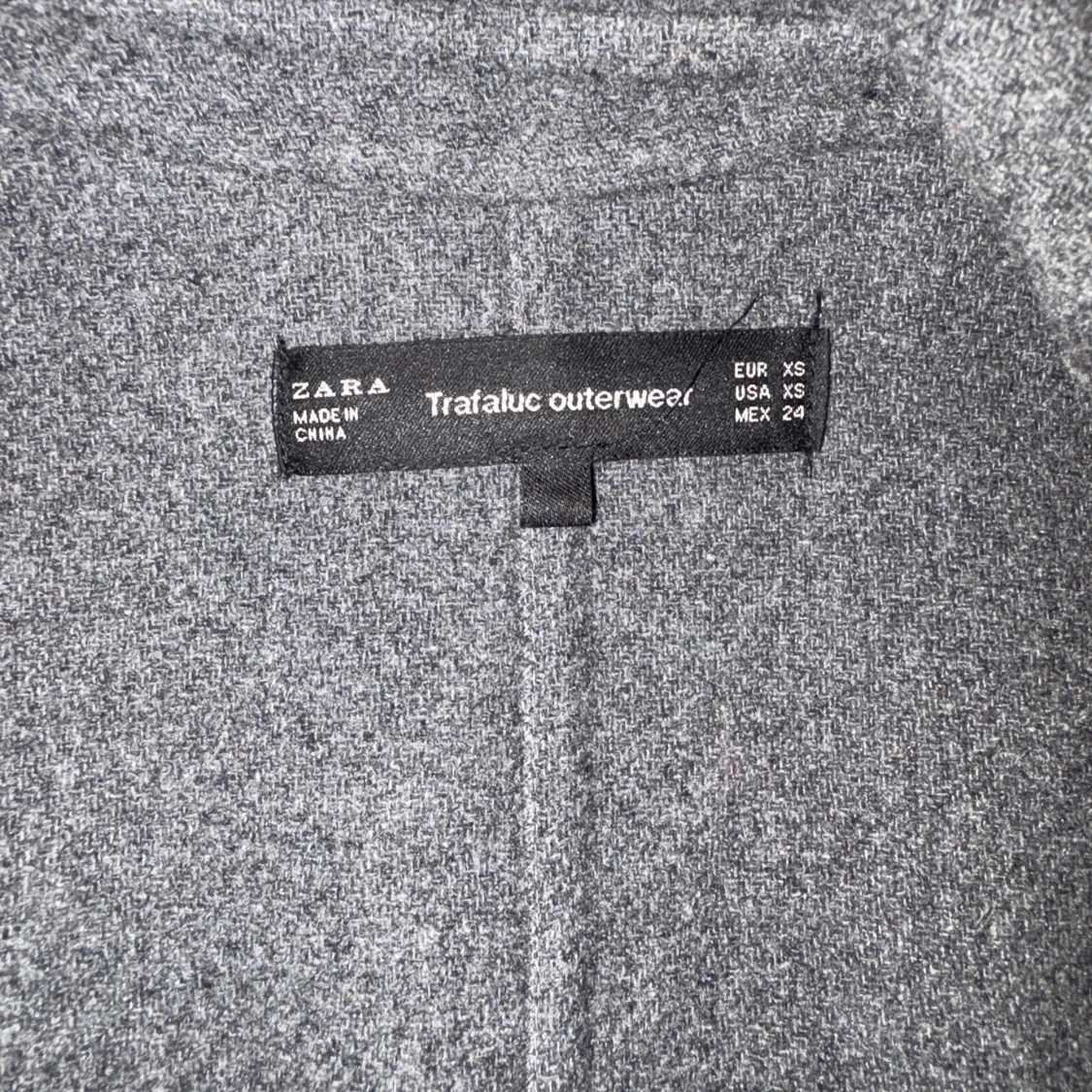 Grå kappa från Zara  - 1