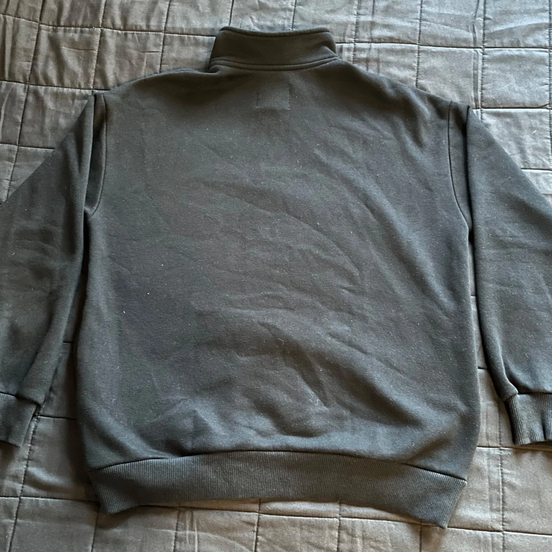 Svart half zip tröja från Bershka - 1