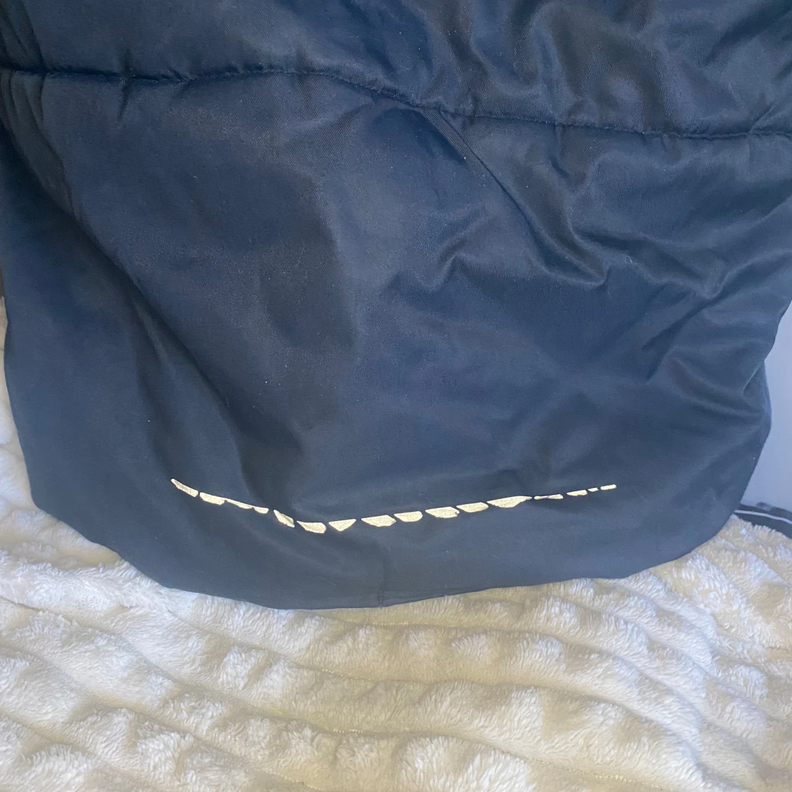 Svart lång pufferjacka Everest 158 - 4