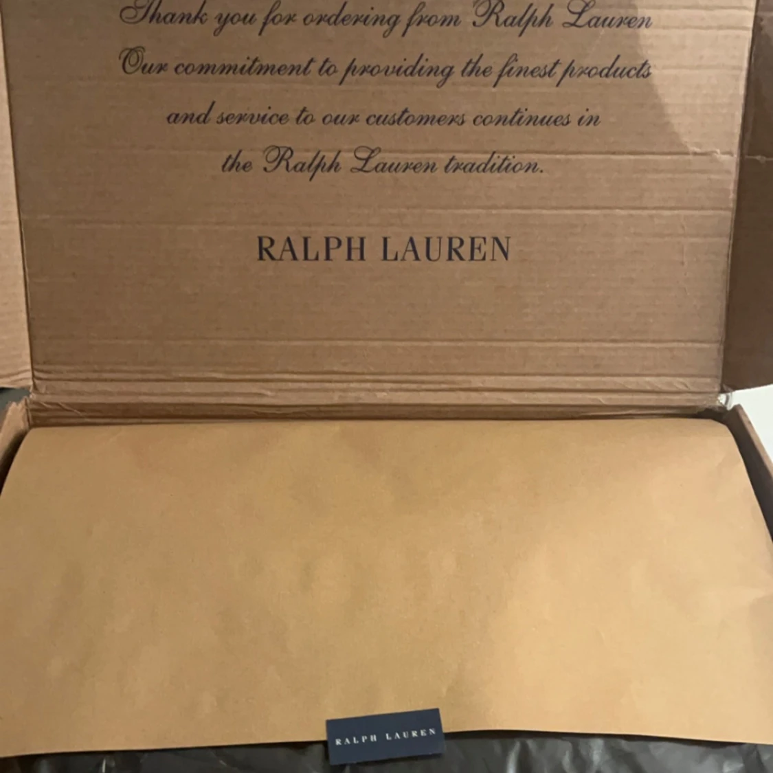 Svart glansig vinter jacka Ralph Lauren L - 2