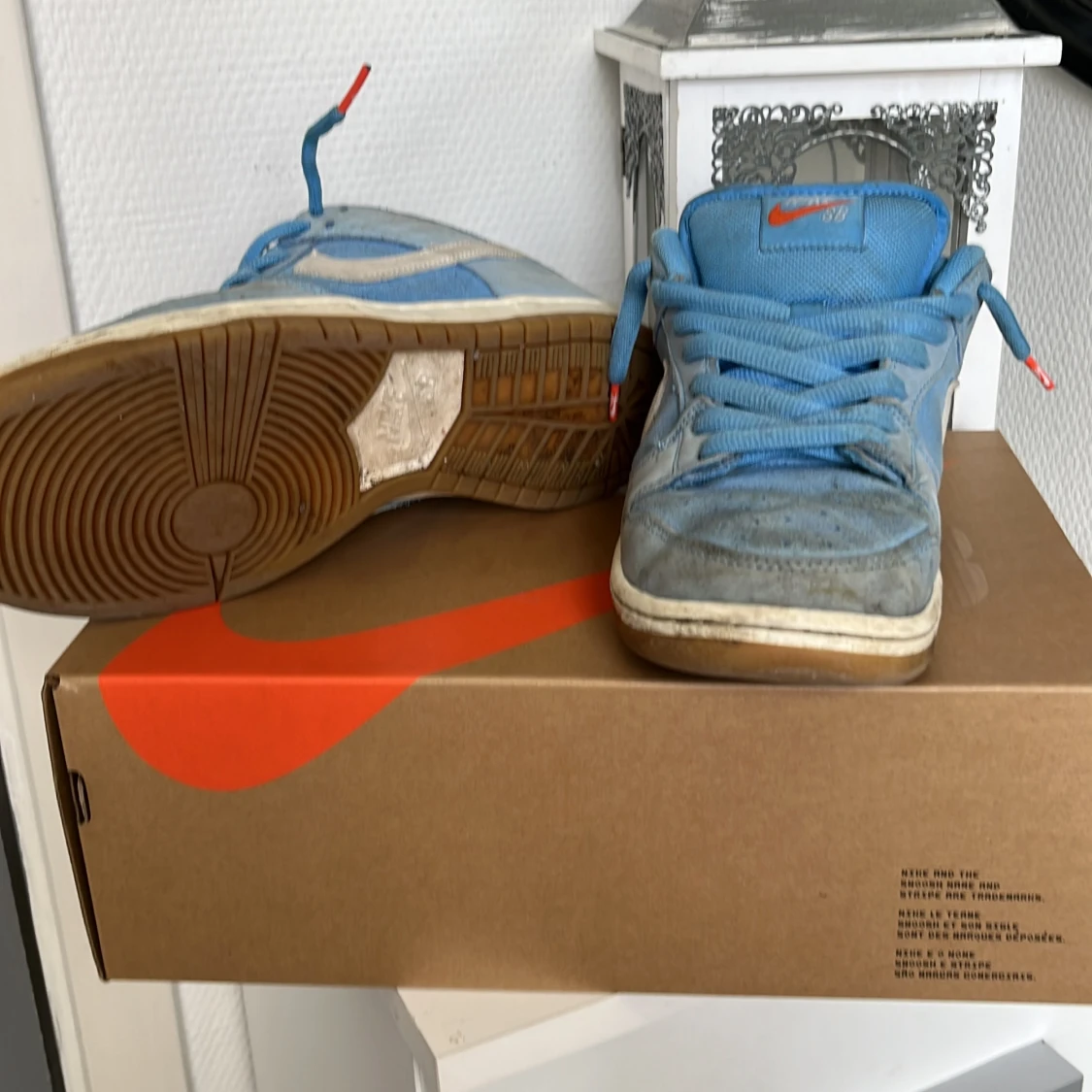 Nike SB Dunk Low blå sneakers - 4