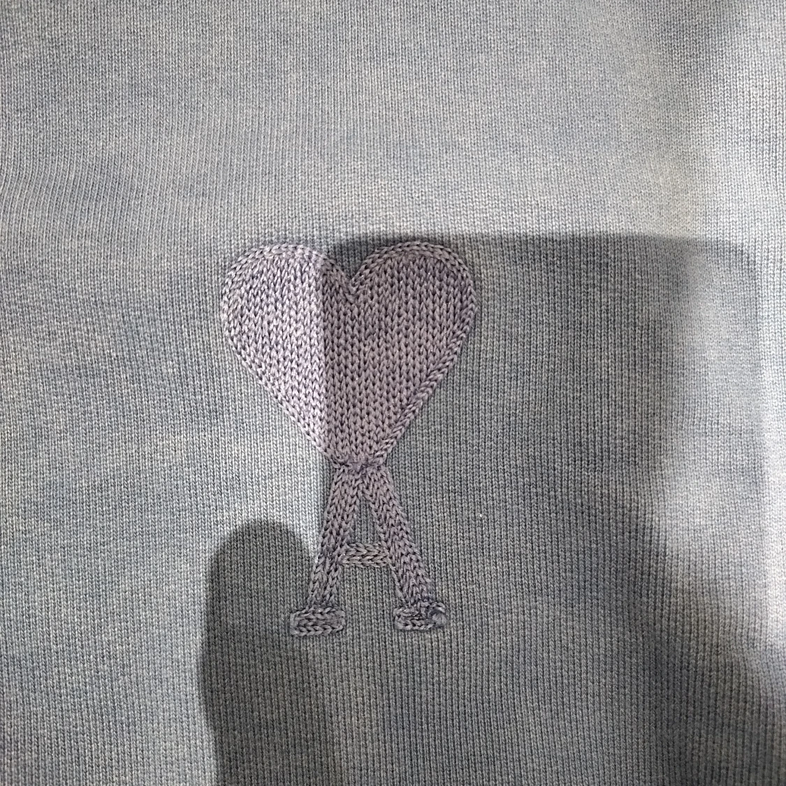 Blå sweatshirt från Ami Paris - 1