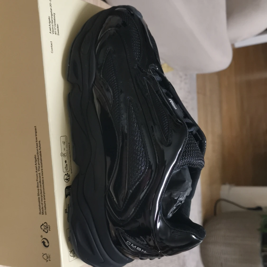 Svarta sneakers Axel Arigato x GmbH - 4