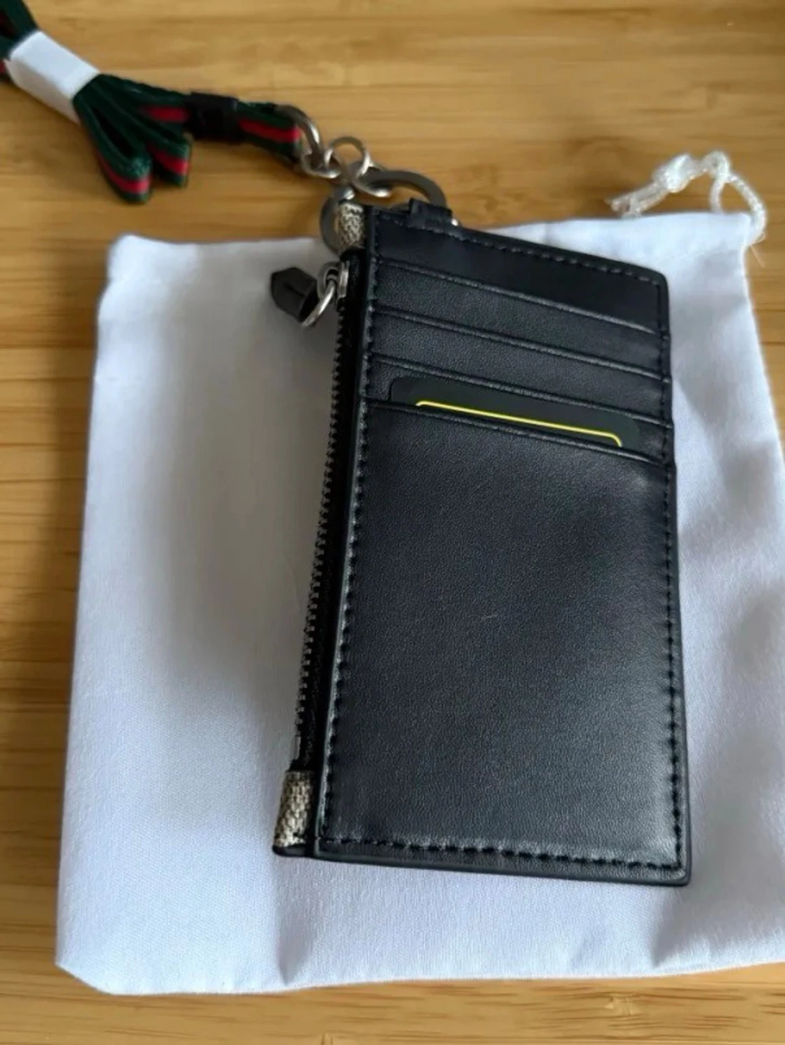  plånbok med orm och GG-mönster - 1