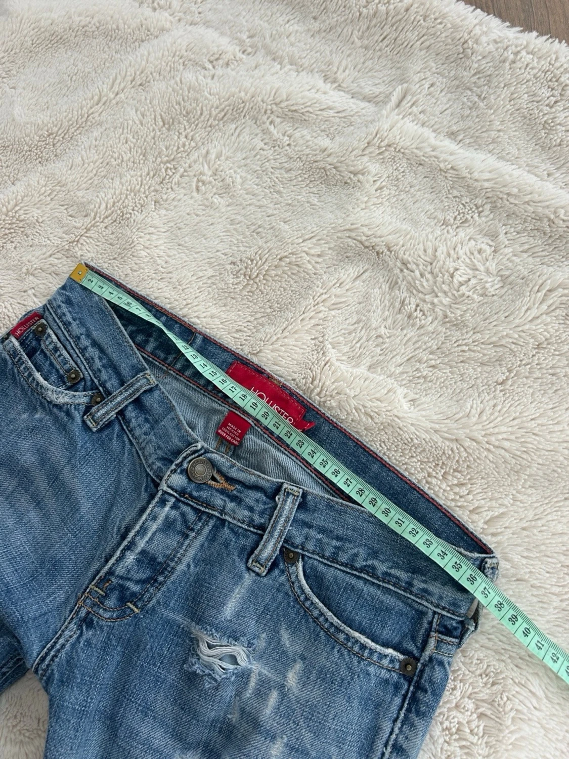 Hollister lågmidjade jeans  - 3