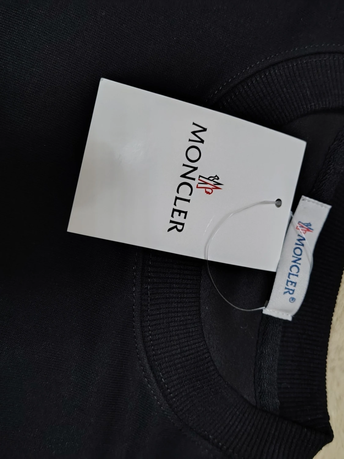 Svart sweatshirt från Moncler - 2