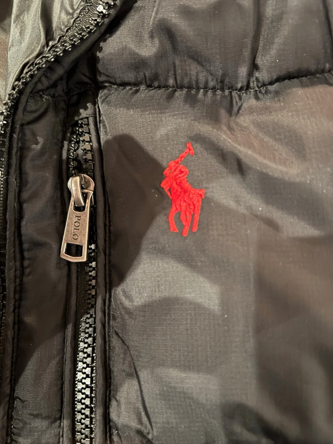 Svart pufferjacka från Polo Ralph Lauren - 2