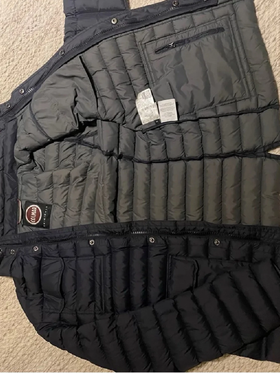 Mörkblå dunjacka från Colmar - 2