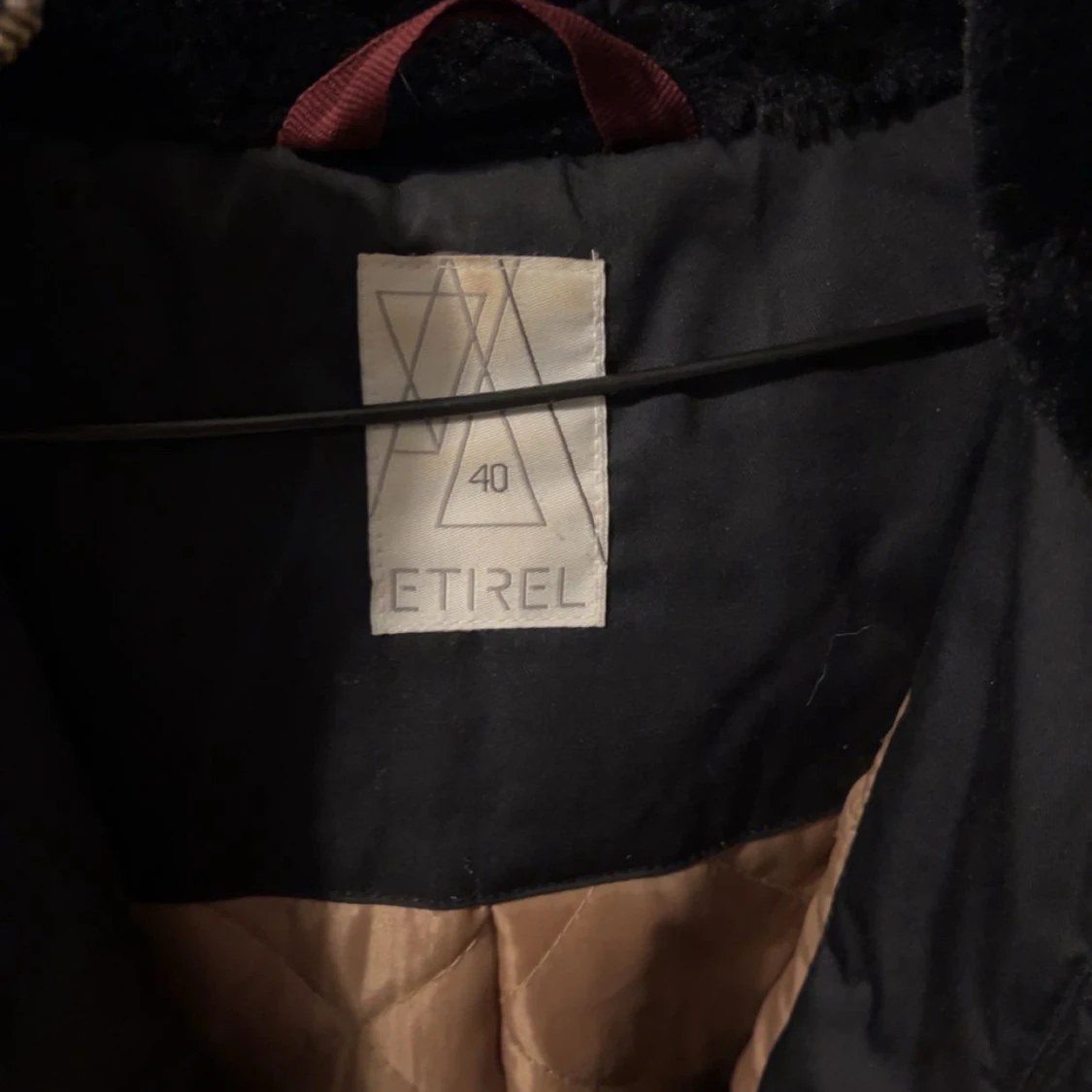 Svart parkajacka från Etirel, strl 40 - 2