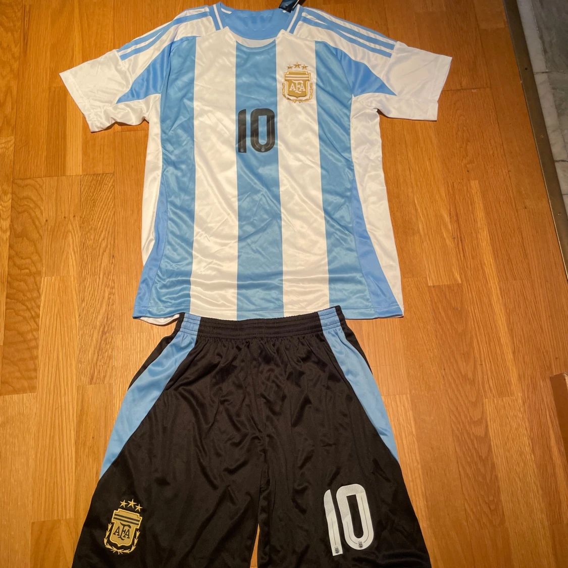 Argentina Messi fotbollströja set