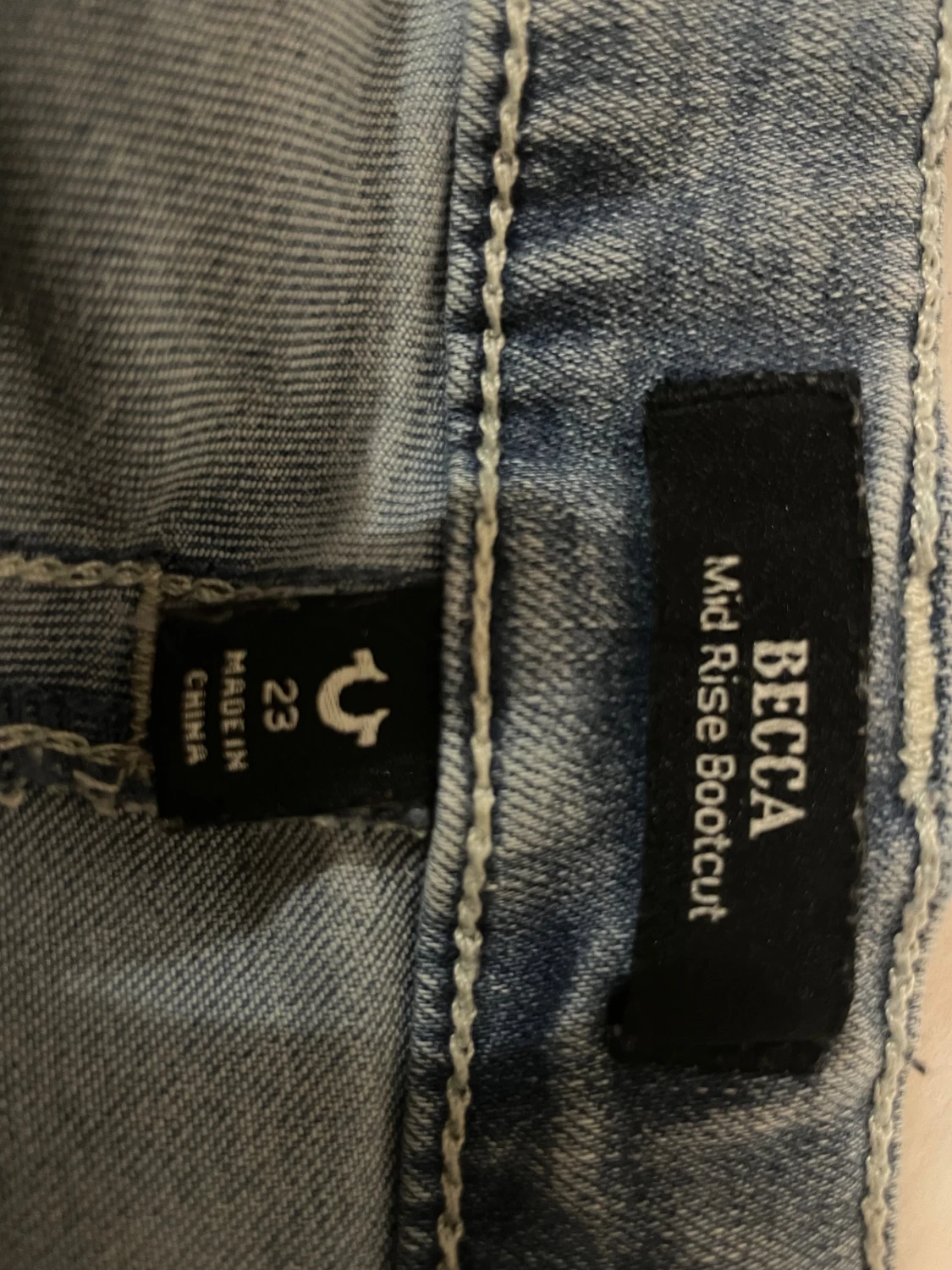 True Religion Becca Bootcut Jeans ljusblå - 3