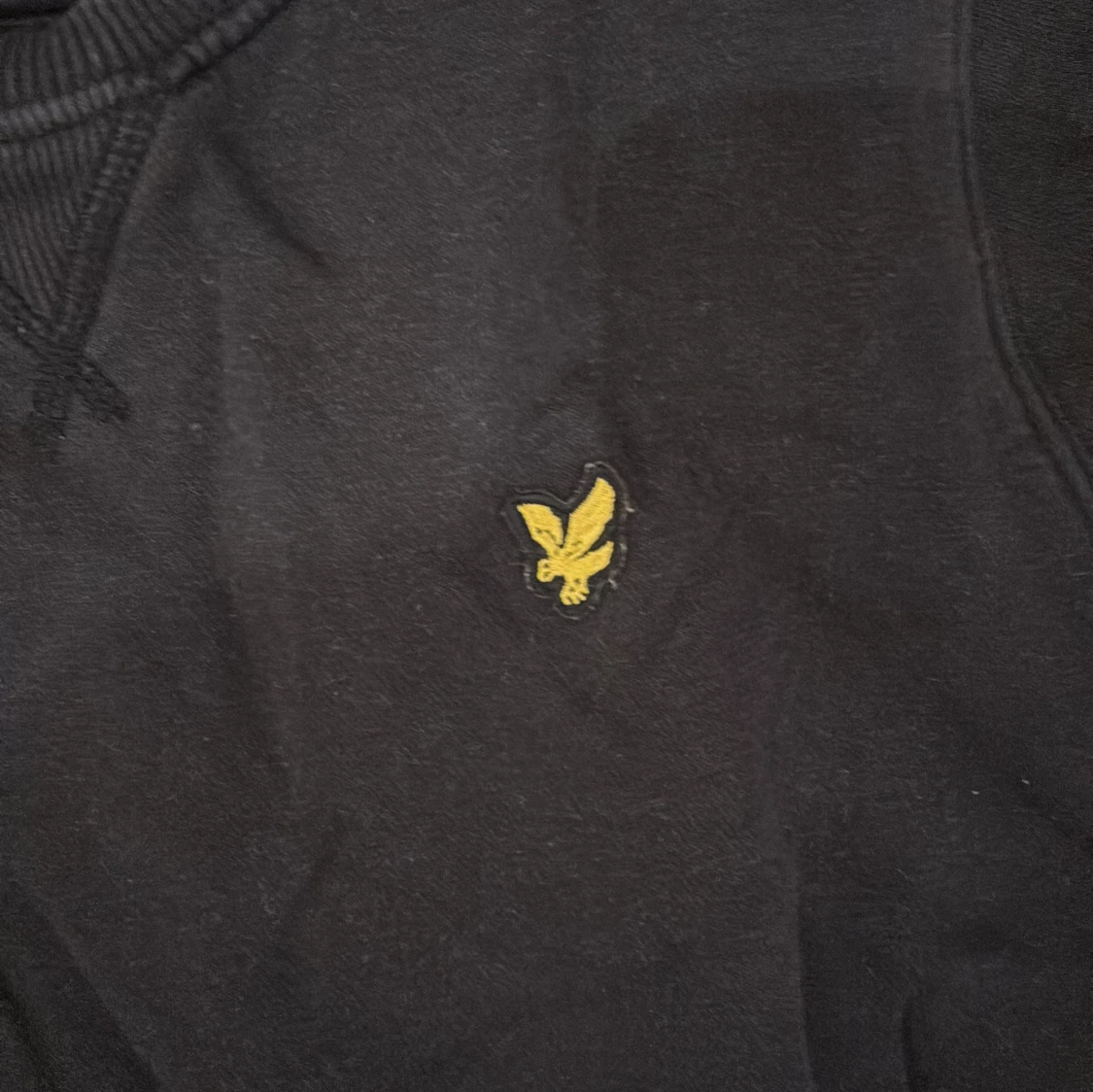 Svart sweatshirt från Lyle & Scott - 1