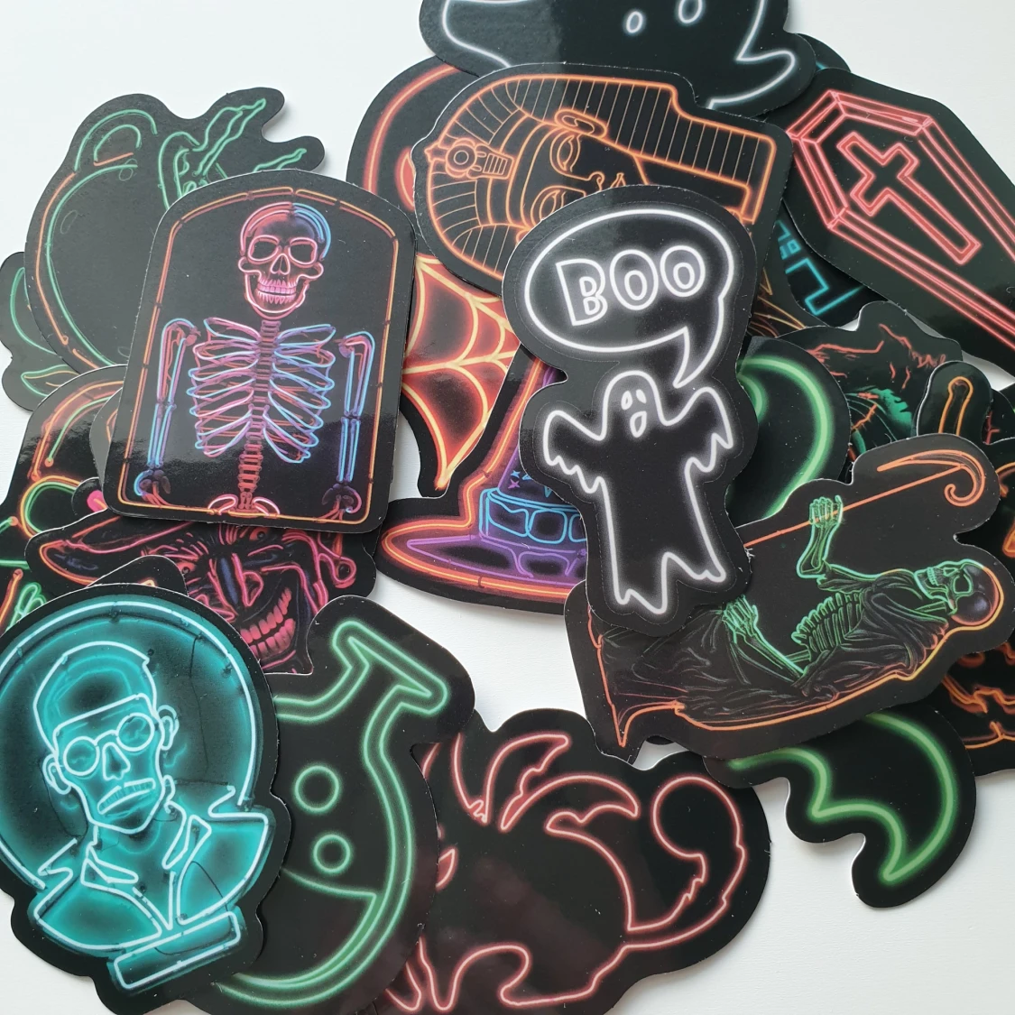 25st halloween klistermärken/stickers