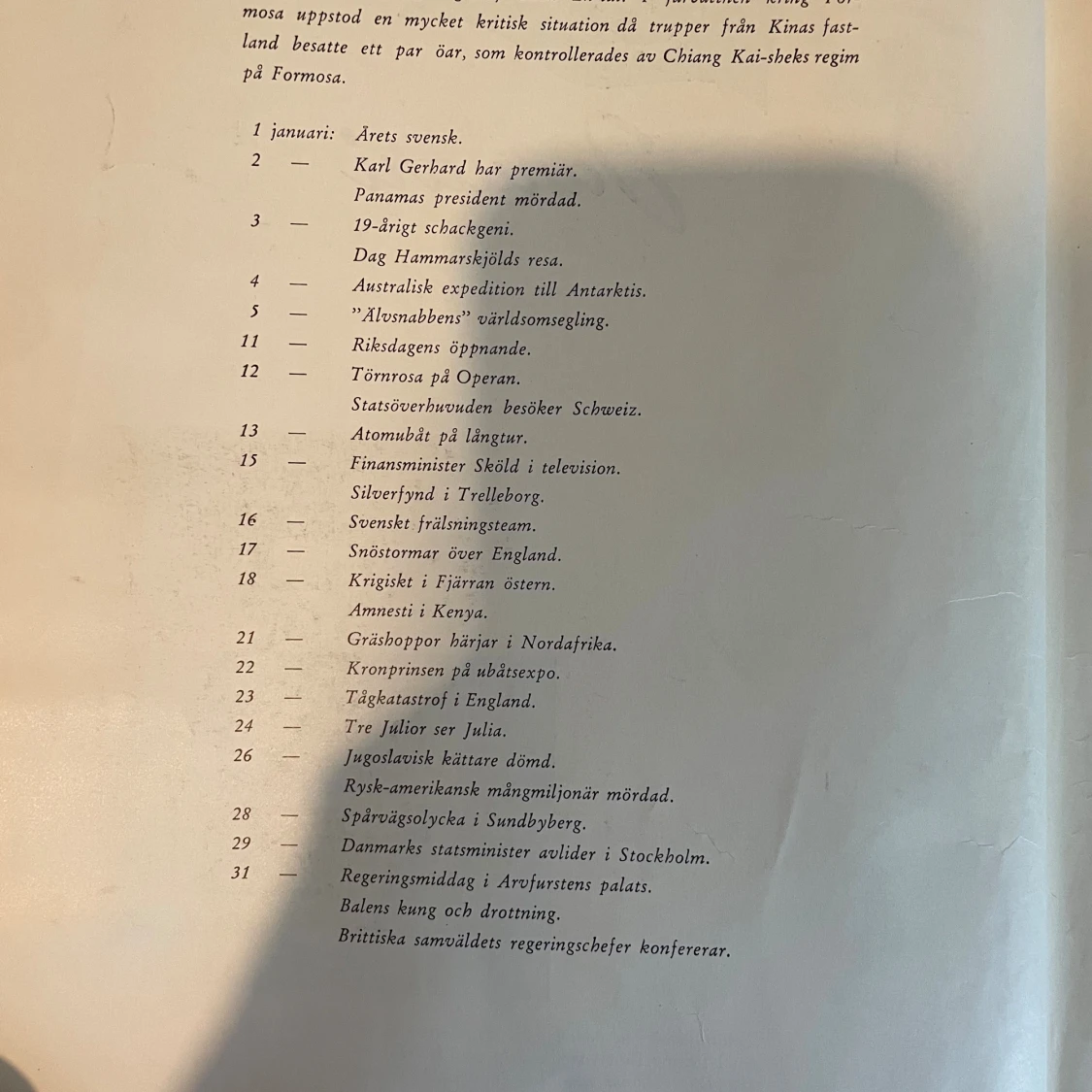 Årets största händelser i bilder 1955 - 4