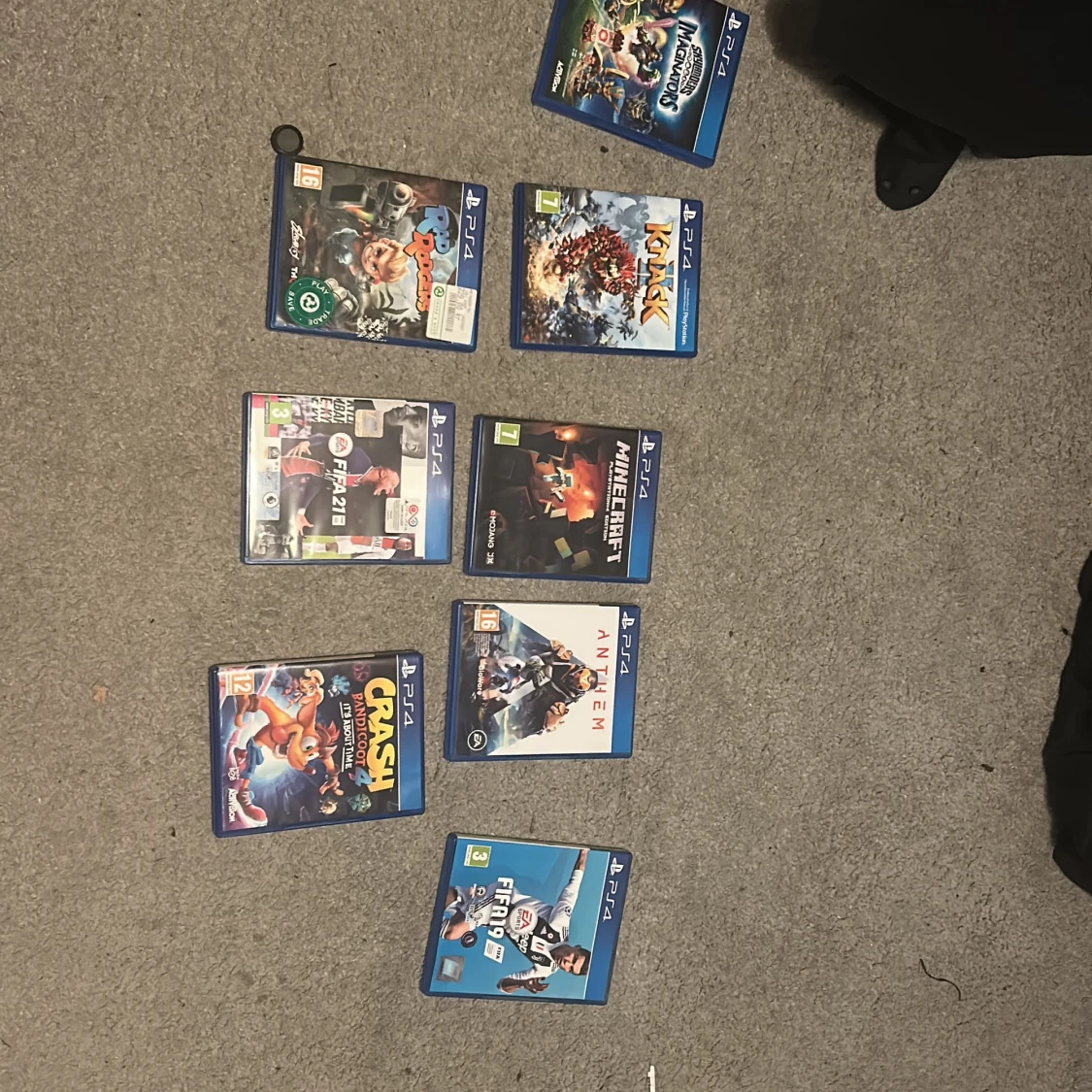 PS4 Spelpaket (9 titlar) - 2