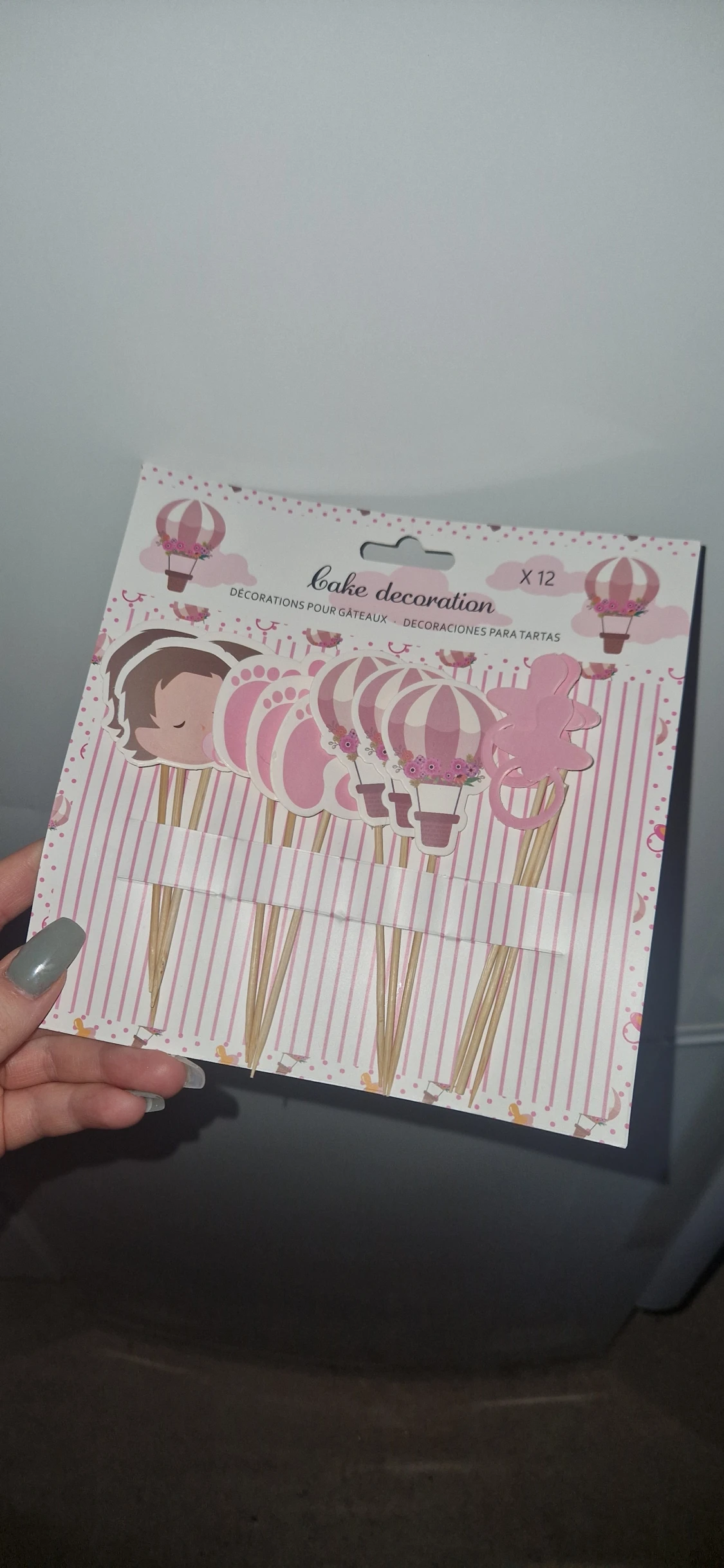 Baby girl dekoration