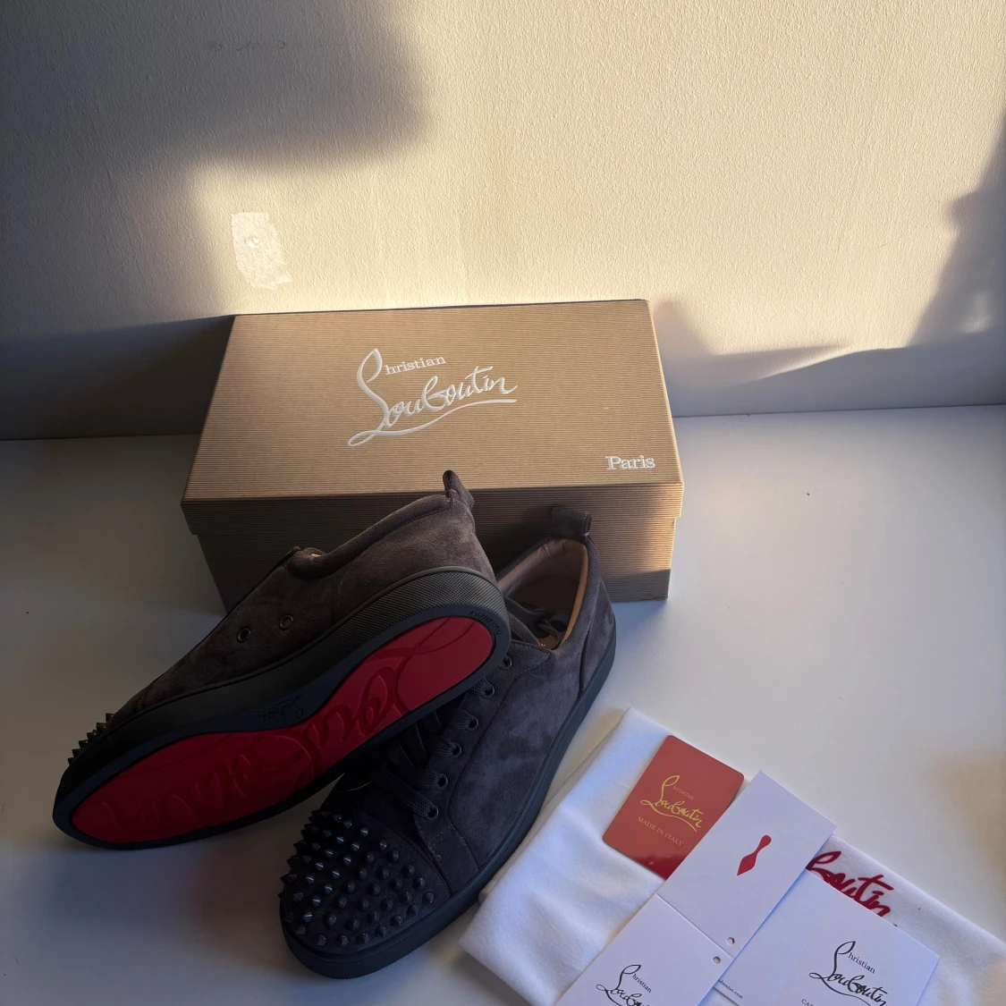 Christian Louboutin grå - 1