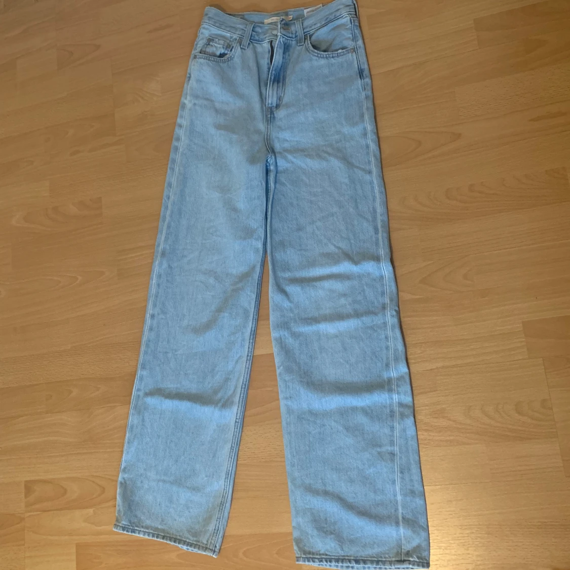 Levi's ljusblå wide jeans - 2